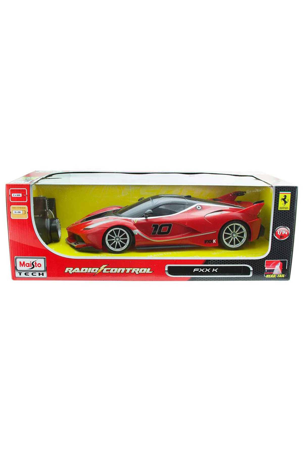 اسباب بازی های کنترل از راه دور FERRARI FXX K شده اتومبیل 1 14 82412 Maisto
