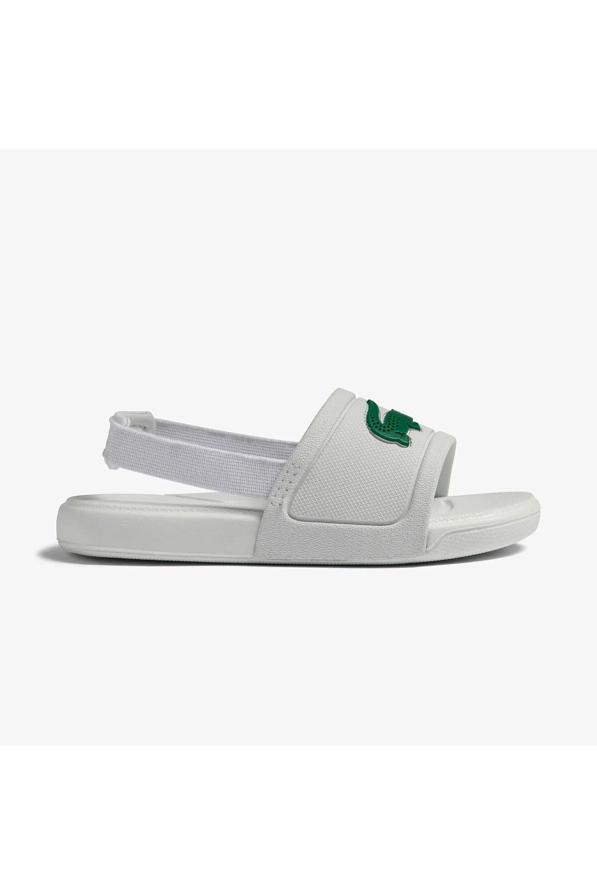 دمپایی دخترانه پسرانه یونیسکس سفید L30 لاکوست Lacoste