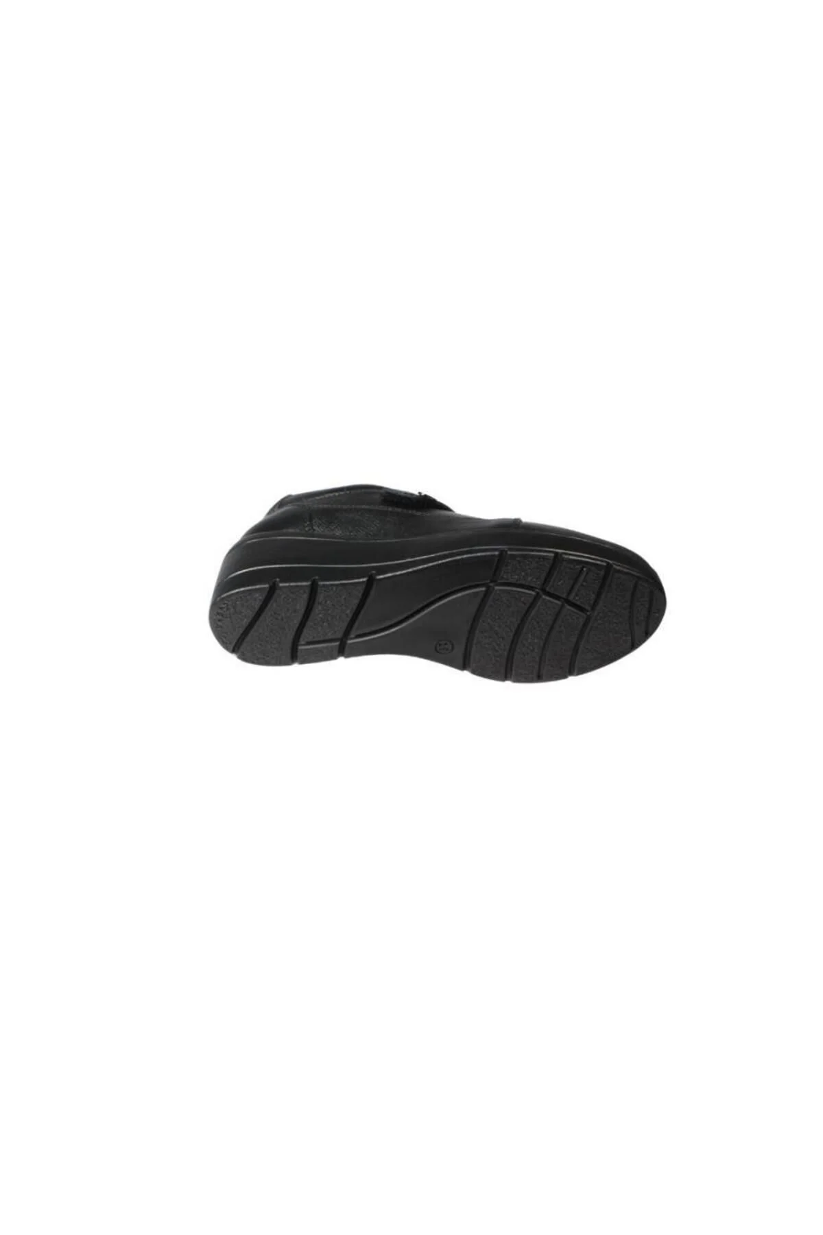 کفش زنانه POLARIS WOMAN BLACK LEAGE LEATHER 5 CIRCLES سانتی متر مادر پاشنه پولاریس Polaris