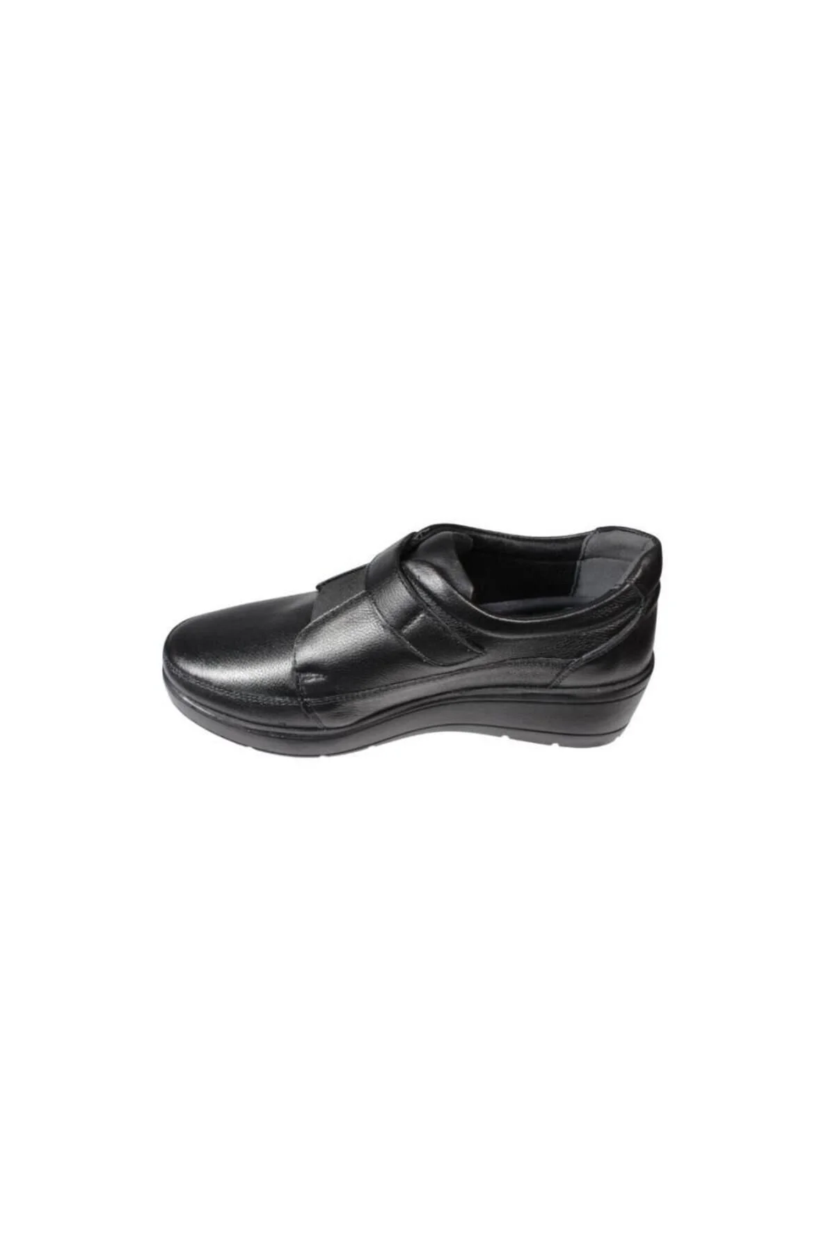 کفش زنانه POLARIS WOMAN BLACK LEAGE LEATHER 5 CIRCLES سانتی متر مادر پاشنه پولاریس Polaris