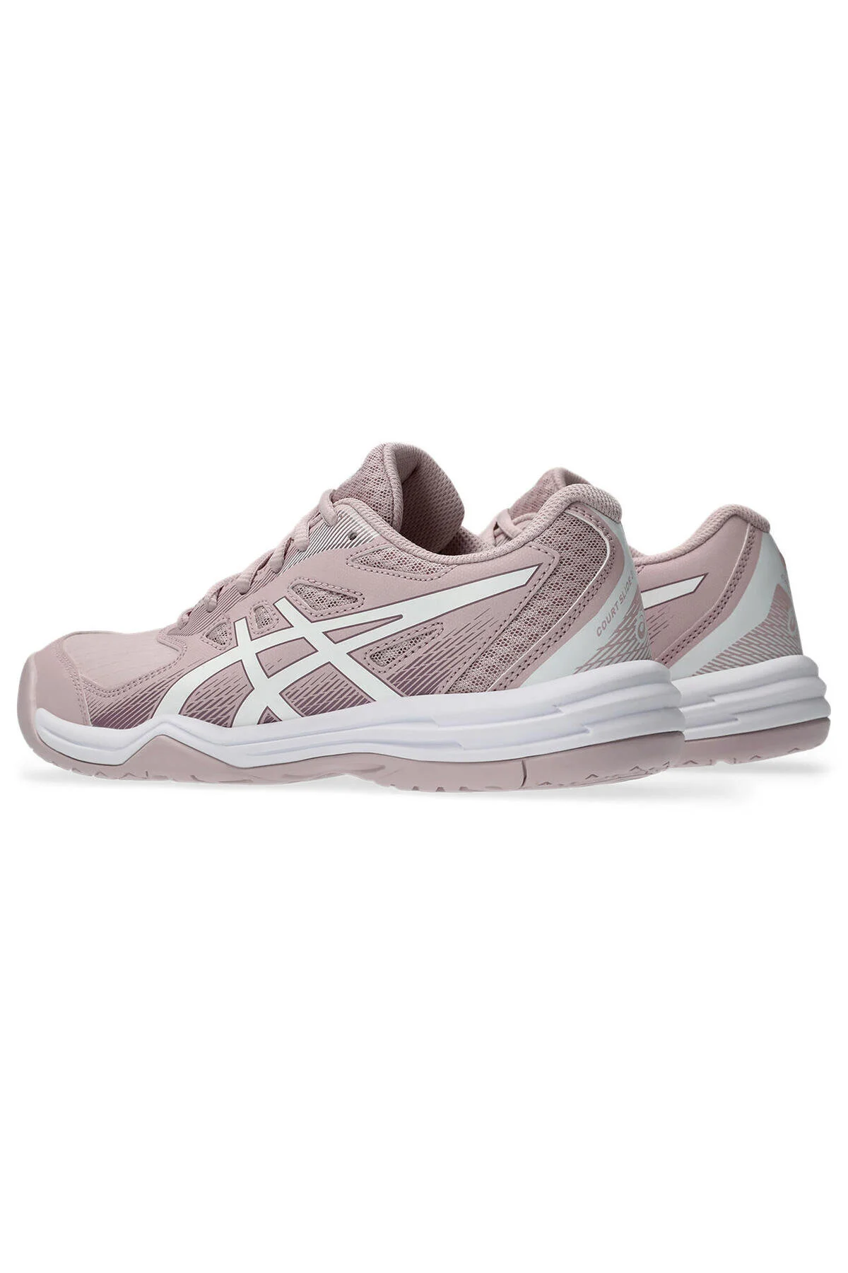 کفش والیبال ورزشی صورتی زنانه دادگاه اسلاید 3 تنیس نارنجی 1042A209 700 آسیکس Asics