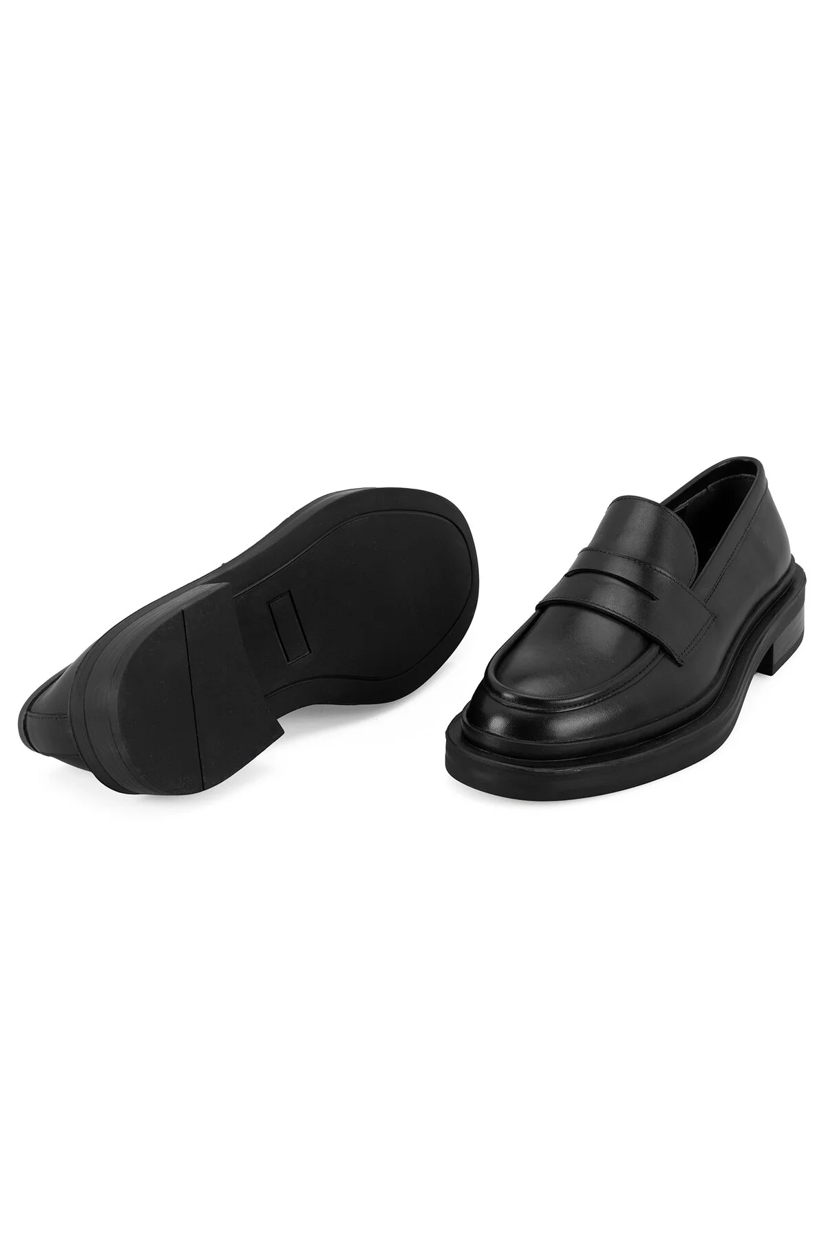 کفش زنانه LOAFER چرمی سیاه دنیس دسا Desa
