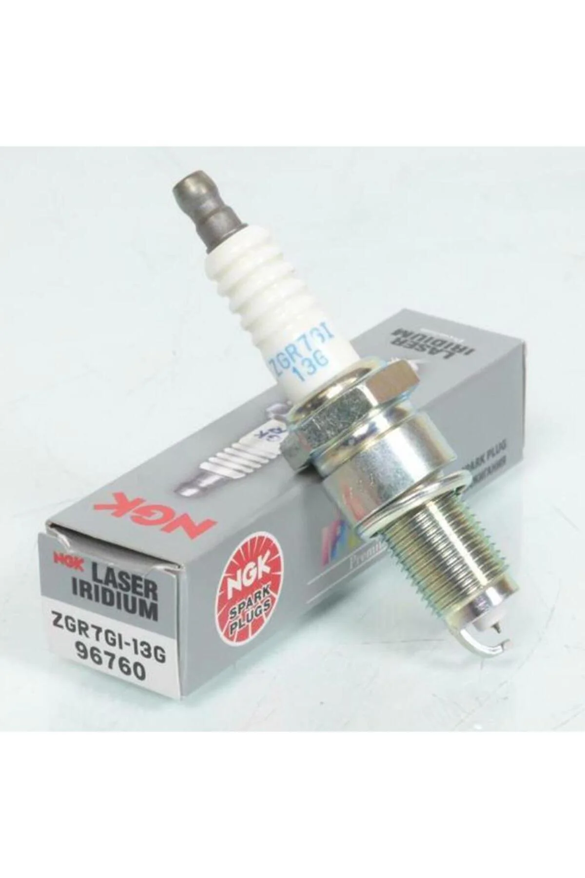 شمع احتراق موتورسیکلت ZGR7GI 13G LASER IRIDIUM MOTORCYCLE GIOPHLING PLANKLING | عملکرد بالا 2450 درجه سانتیگراد نصب شده با دوام NGK