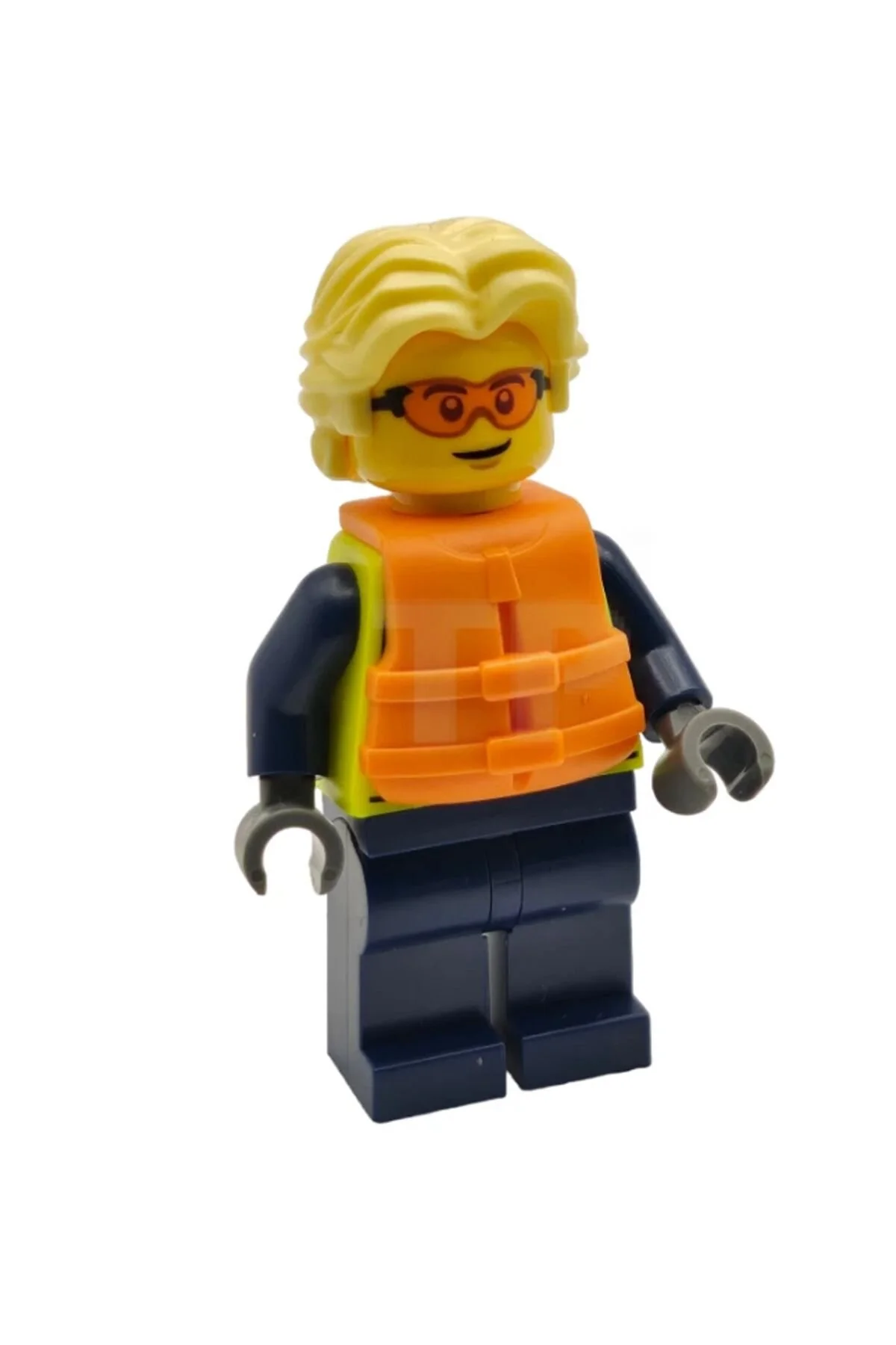 لگو و اسباب بازی های ساخت محور لوازم جانبی MOC CITY TOWN MINIFIGURE OFFICER افسر بلوند خوش تیپ پلیس از ترکیه LEGO