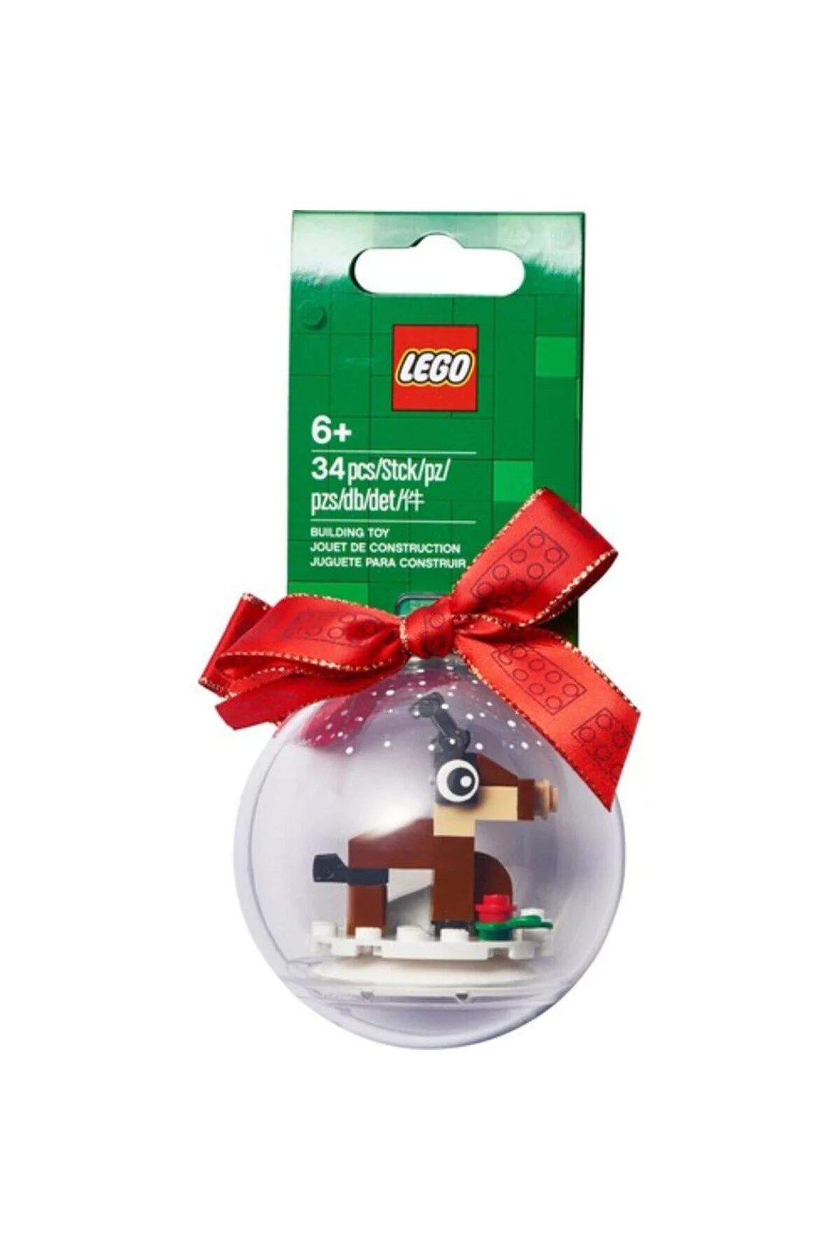 لگو و اسباب بازی های ساخت محور فصلی 854038 زینت کریسمس گوزن شمالی از ترکیه LEGO