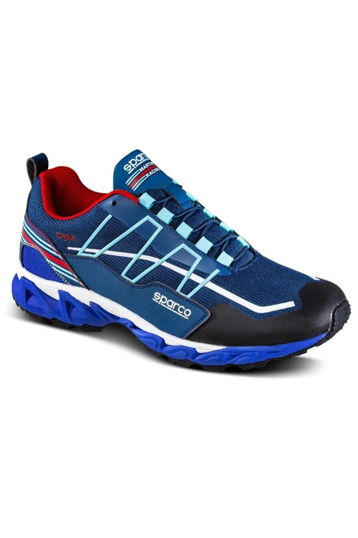 کفش پیاده روی ورزشی قهوه‌ای مردانه MARTINI RACING NAVY BLUE WALKING شماره 45 Sparco