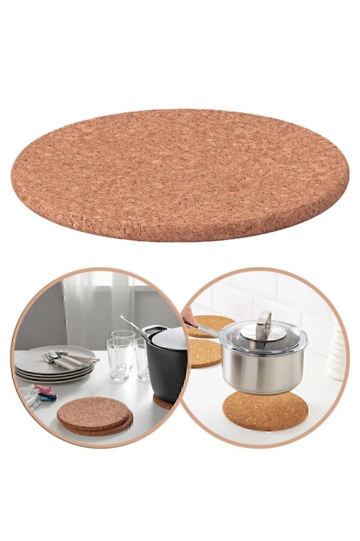 زیر قابلمه‌ای زرد قابلمه ای Heat Nihale Mushroom Pan Teapot Line 1 قطعه  IKEA