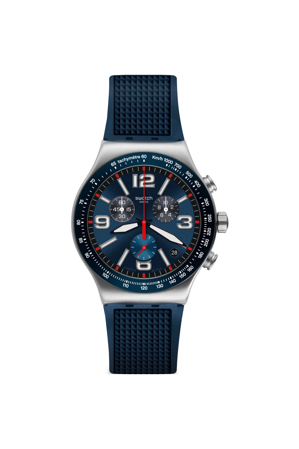 ساعت مچی مردانه BLUE GRID YVS454 سواچ Swatch