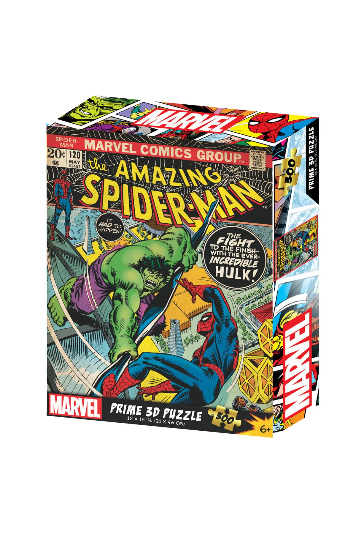 پازل MARVEL COMICS SPIDER MAN 300 PIECE PUZZLE 33181 Genel Markalar