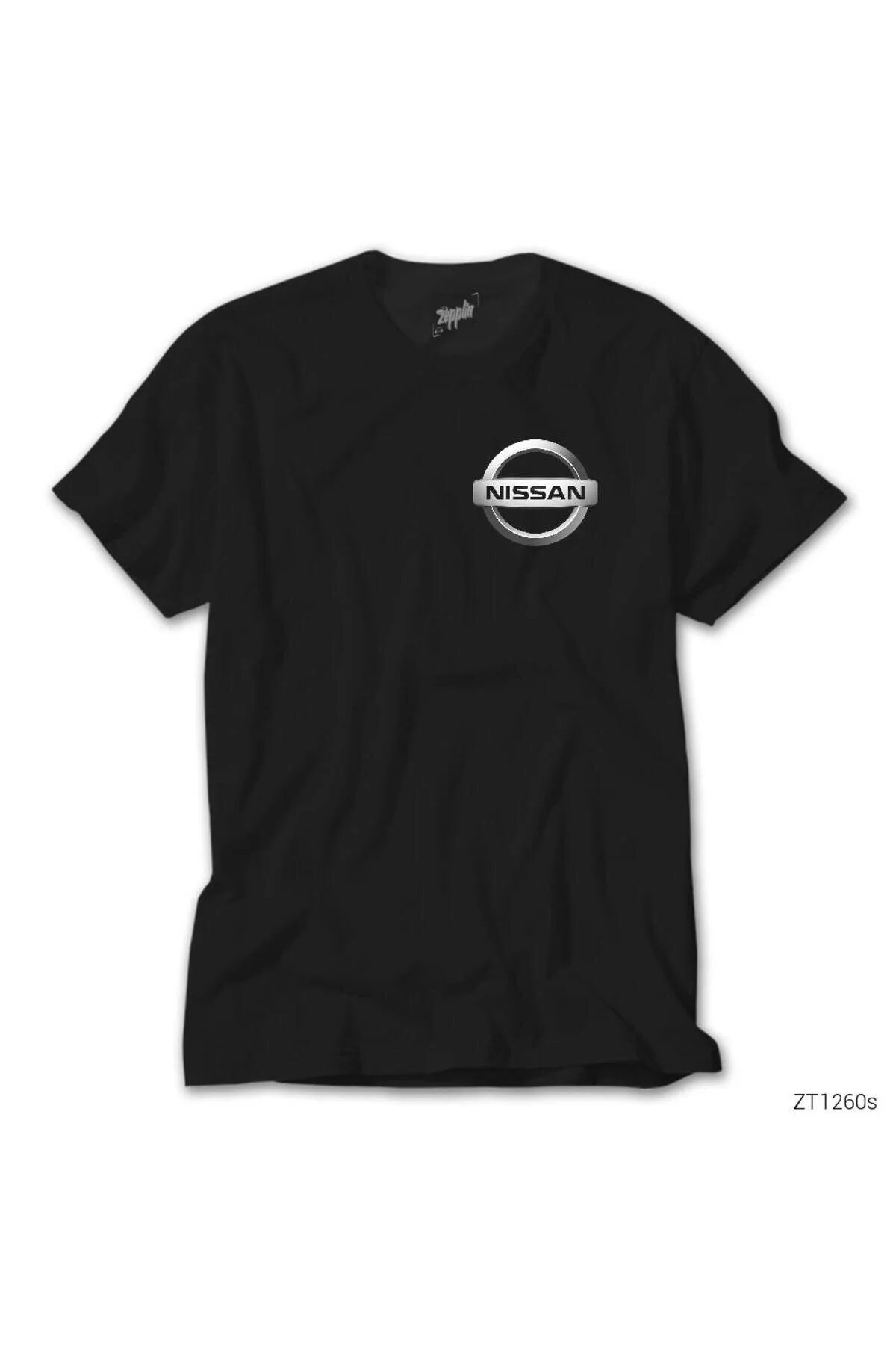 تی شرت مشکی مردانه و زنانه آرم نیسان T SHIRT اورجینال Lunas Glow