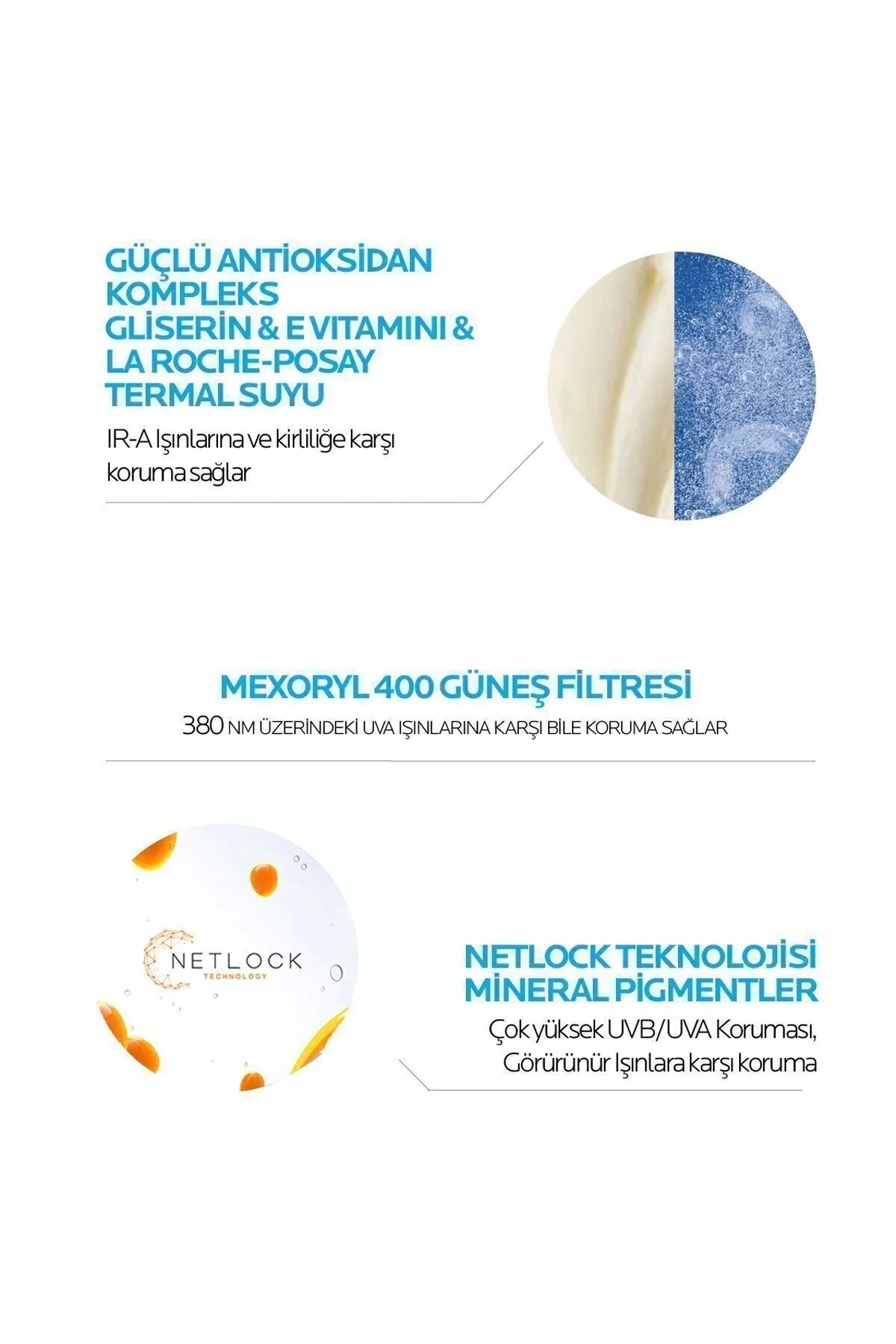 کرم ضد آفتاب صورت مناسب برای همه انواع پوست مجموعه مراقبت از صورت: ANTEHLIOS UVMUNE FLUID SUN CREAM SPF50+ 50ML X2 La Roche Posay
