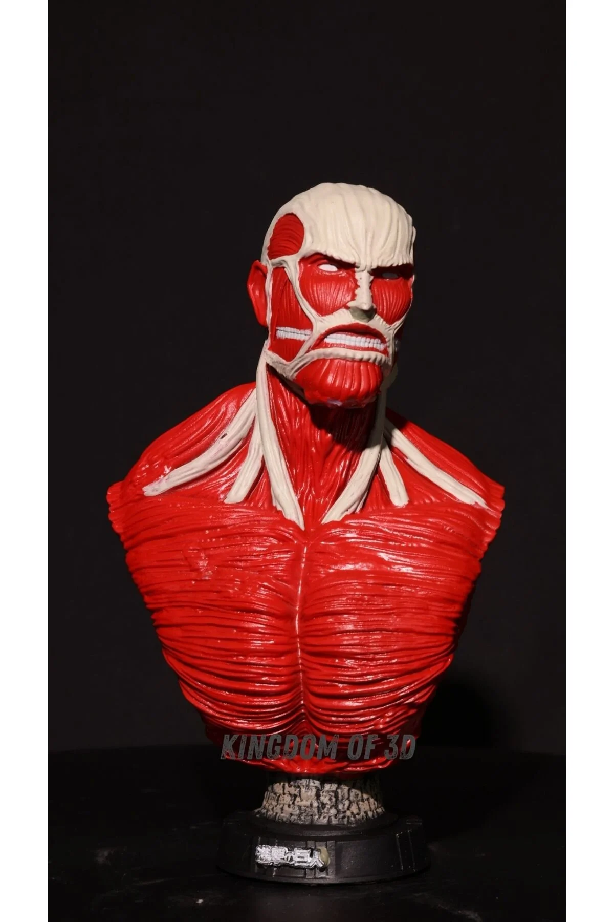 فیگور انیمه ATTACK ON TITAN COLOSSAL اصل Kingdom of 3D