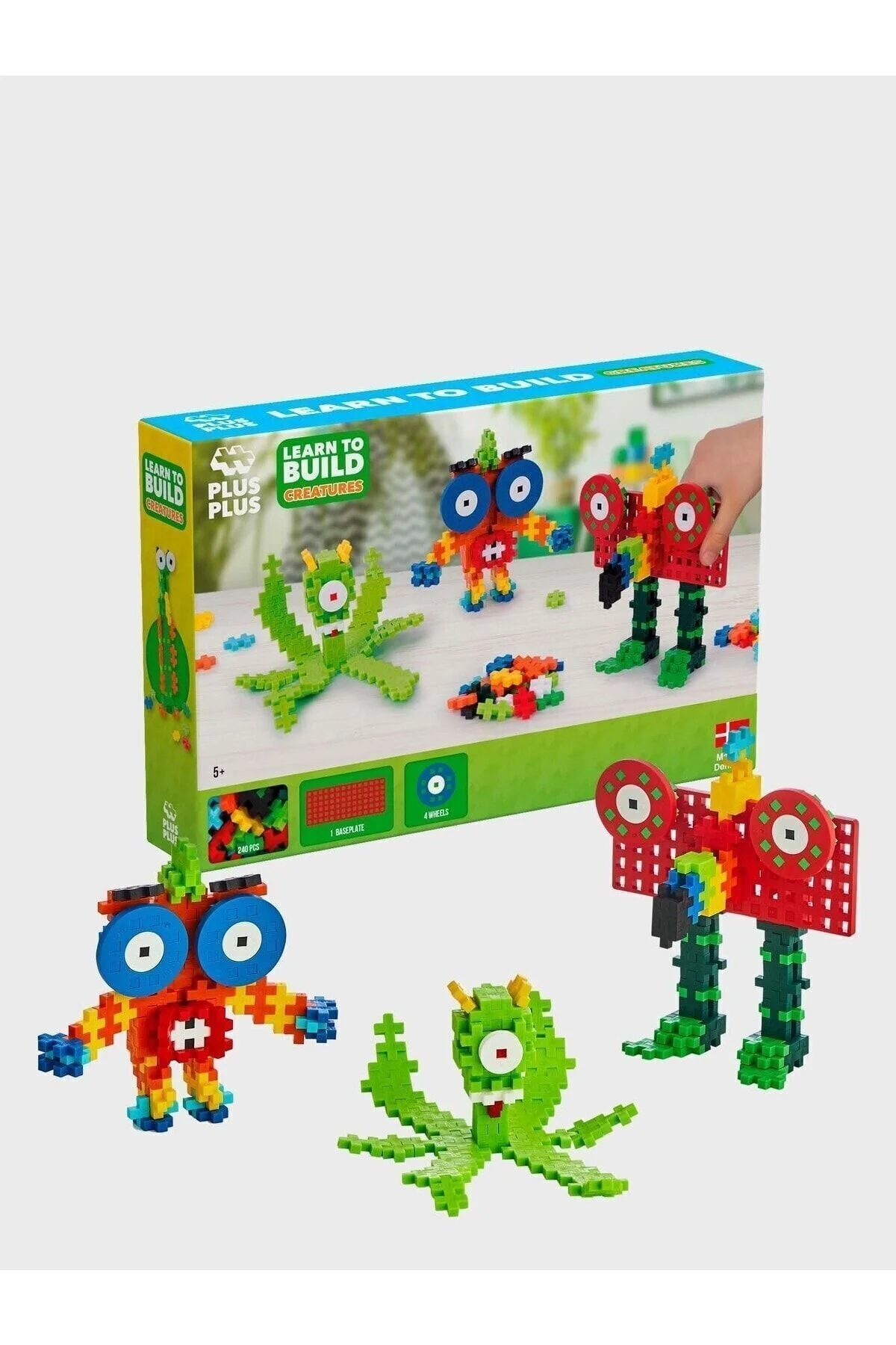 لگو و اسباب بازی های ساخت محور PLUS MINECRAFT THEMED LEARN TO BUILD CREATURES LEGO BUILDING TOY 240 PIECES 3907 TOYFEST