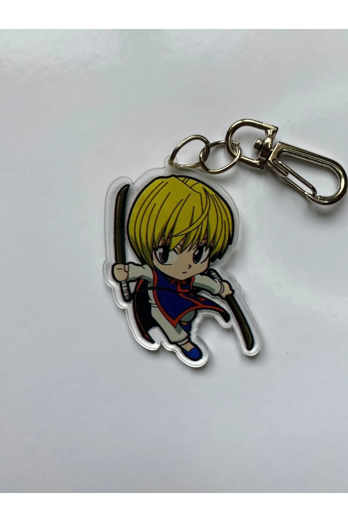 جلیقه کلید انیمه HUNTERXHUNTER KURAPIKA ANIME KEYCHAIN BAG CHARM Hara Company