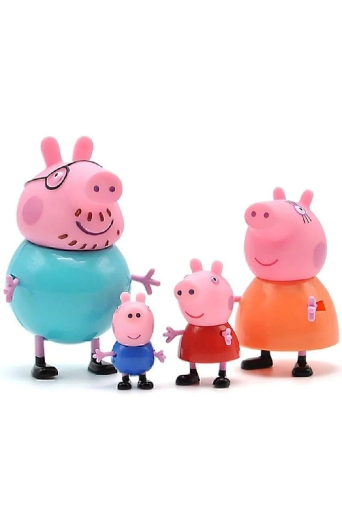 اسباب بازی های فیگور دیگر اکشن PEPPA PIG مجموعه کامل FAMILY BANDAI