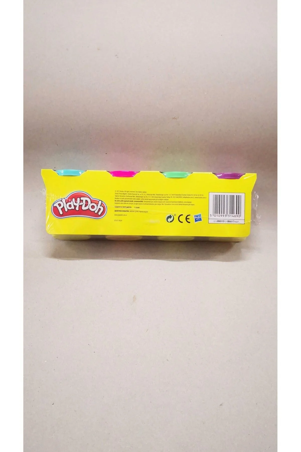 لوازم کاردستی بازی خمیر 4L بنفش سبز رنگ صورتی Hasbro