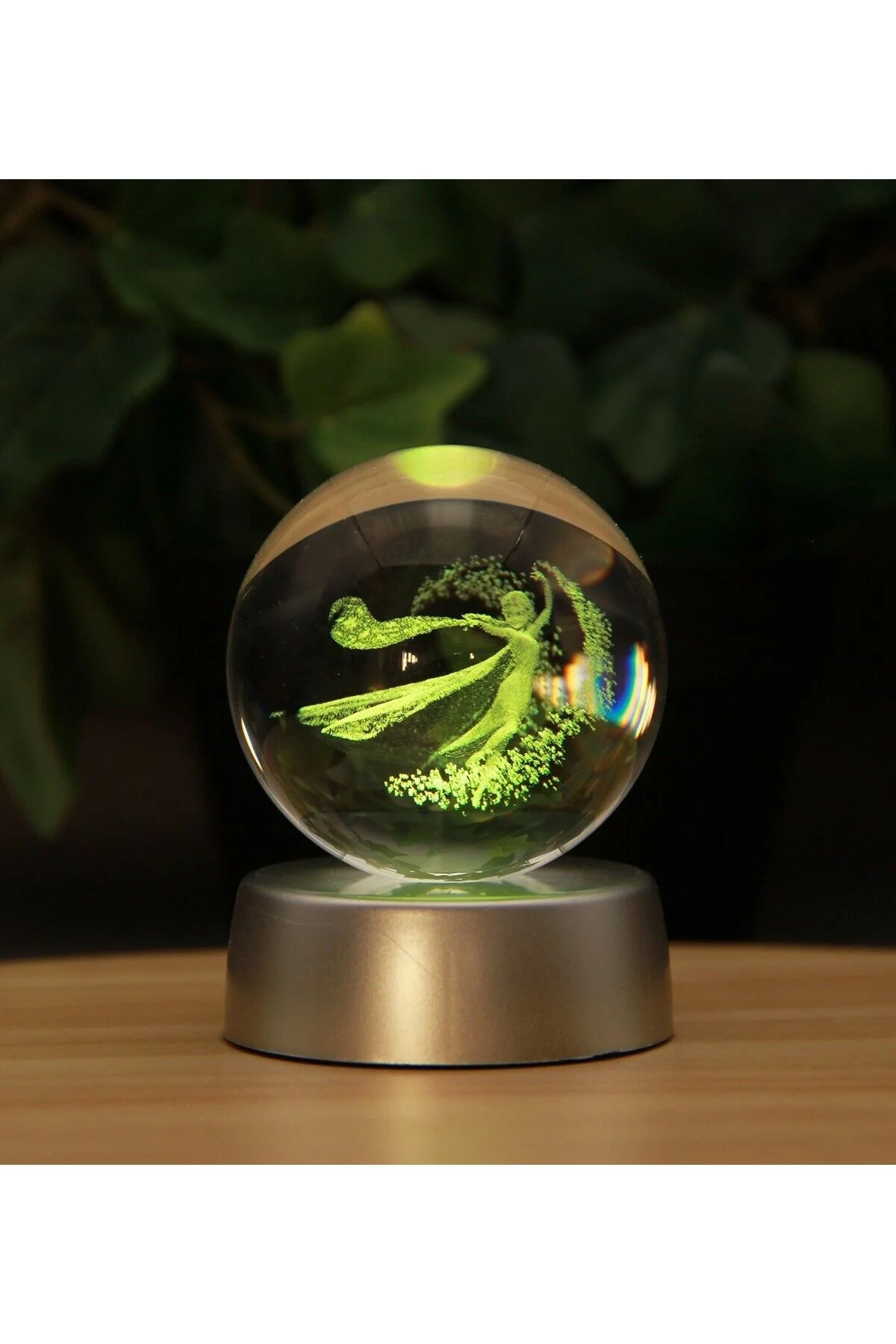 گوی برفی شیشه منجمد شده و سه بعدی کریستالیزه ELSA GLOBE از ترکیه HEDİYEBİZİZ