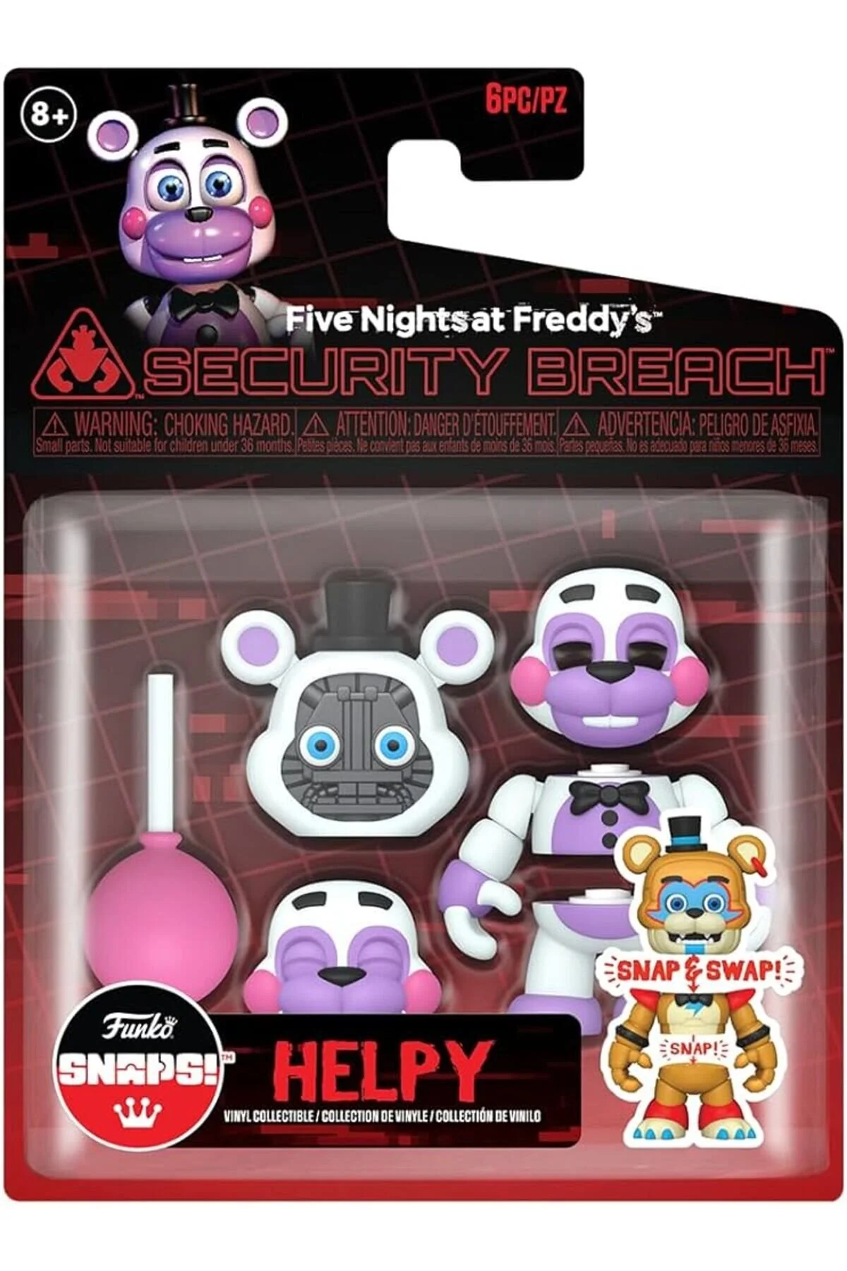 فیگور فانکو  FNAF Helpy SNAPS   Funko