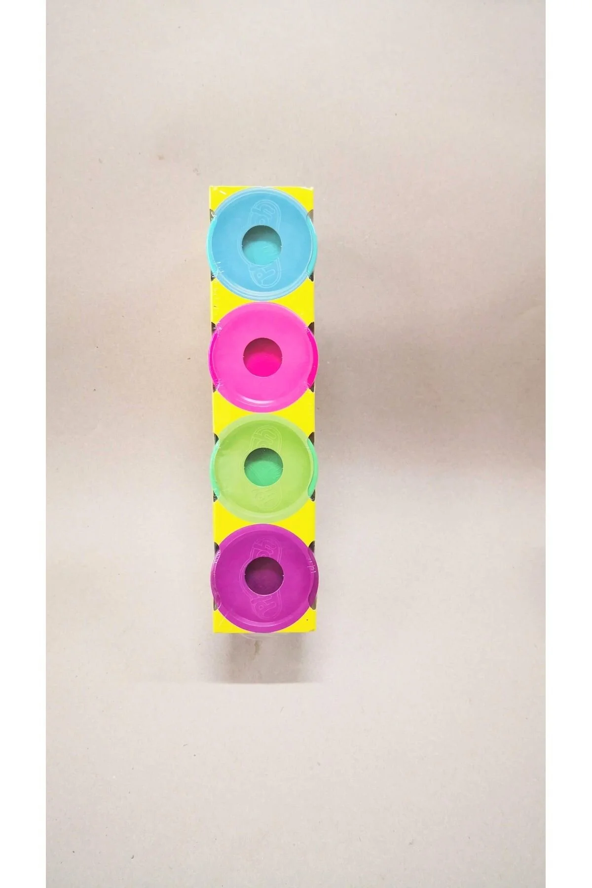 لوازم کاردستی بازی خمیر 4L بنفش سبز رنگ صورتی Hasbro