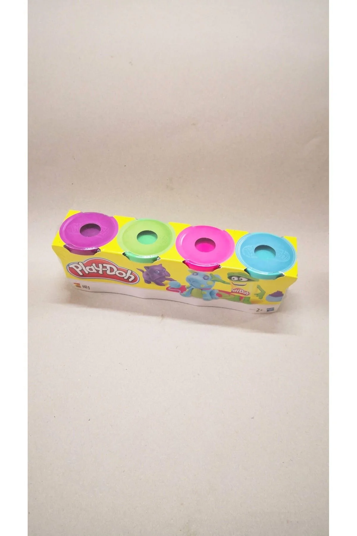 لوازم کاردستی بازی خمیر 4L بنفش سبز رنگ صورتی Hasbro