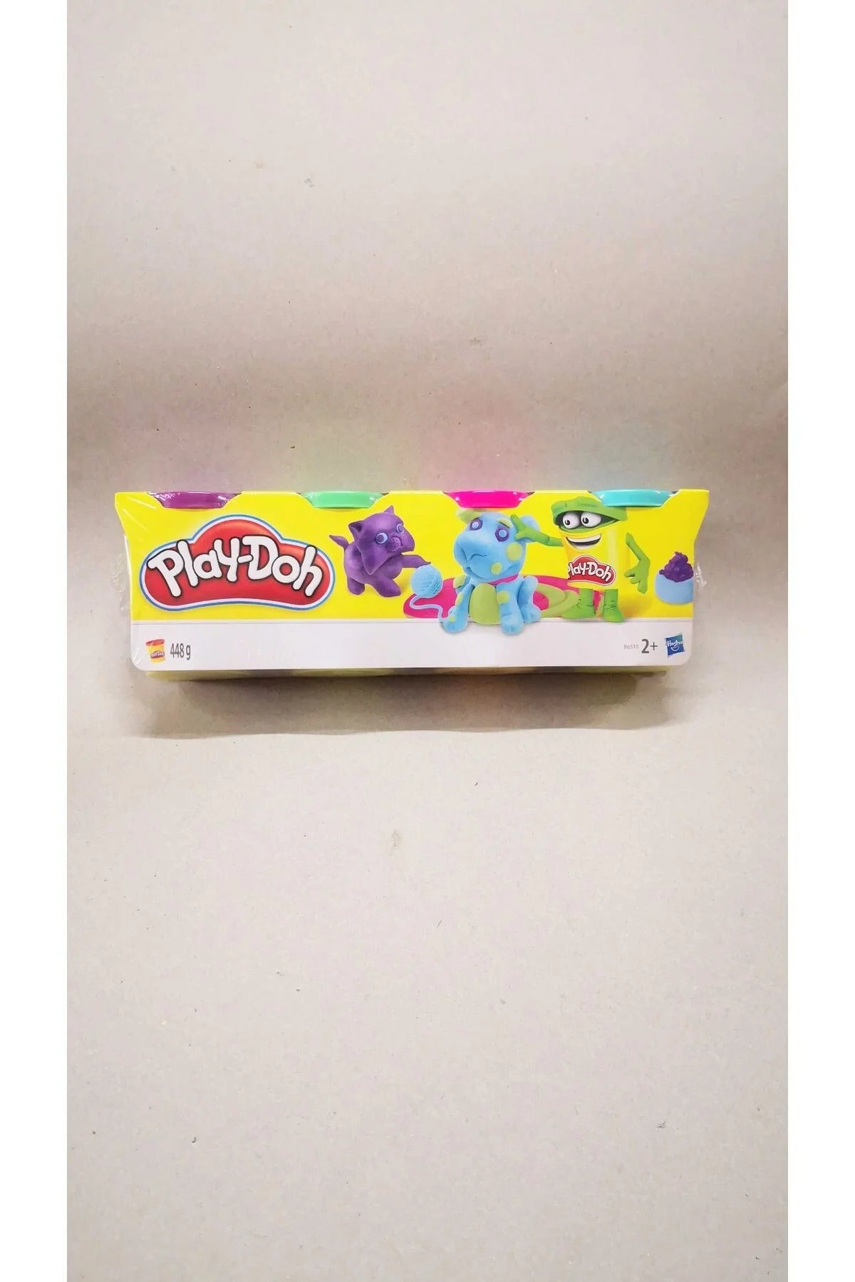 لوازم کاردستی بازی خمیر 4L بنفش سبز رنگ صورتی Hasbro