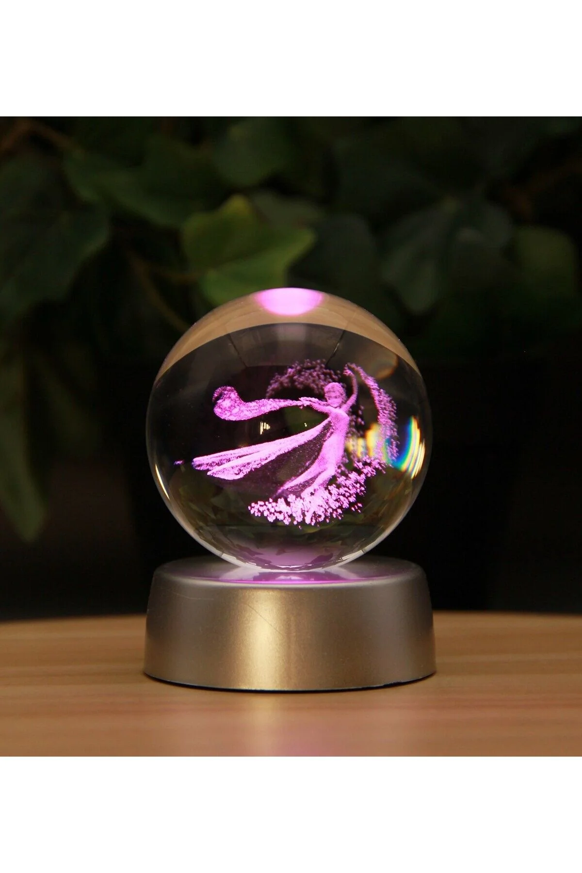 گوی برفی شیشه منجمد شده و سه بعدی کریستالیزه ELSA GLOBE از ترکیه HEDİYEBİZİZ