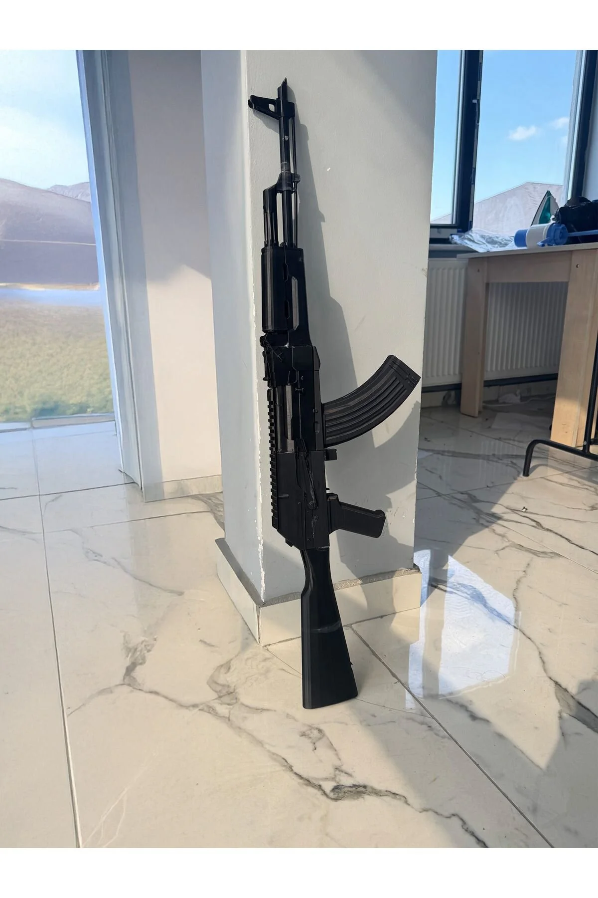فیگور اسلحه AK47 CSGO چاپ سه بعدی این یک شکل است جدا شده ارسال خواهد شد از ترکیه Gutso