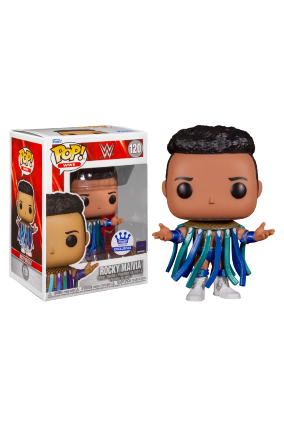 فیگور پاپ! WWE: ROCKY MAIVIA 120 Funko