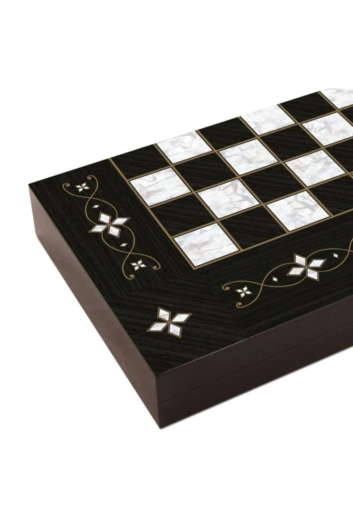 تخته نرد معدن باستانی ستاره BACKGAMMON اندازه بزرگ Alpsan Lotus