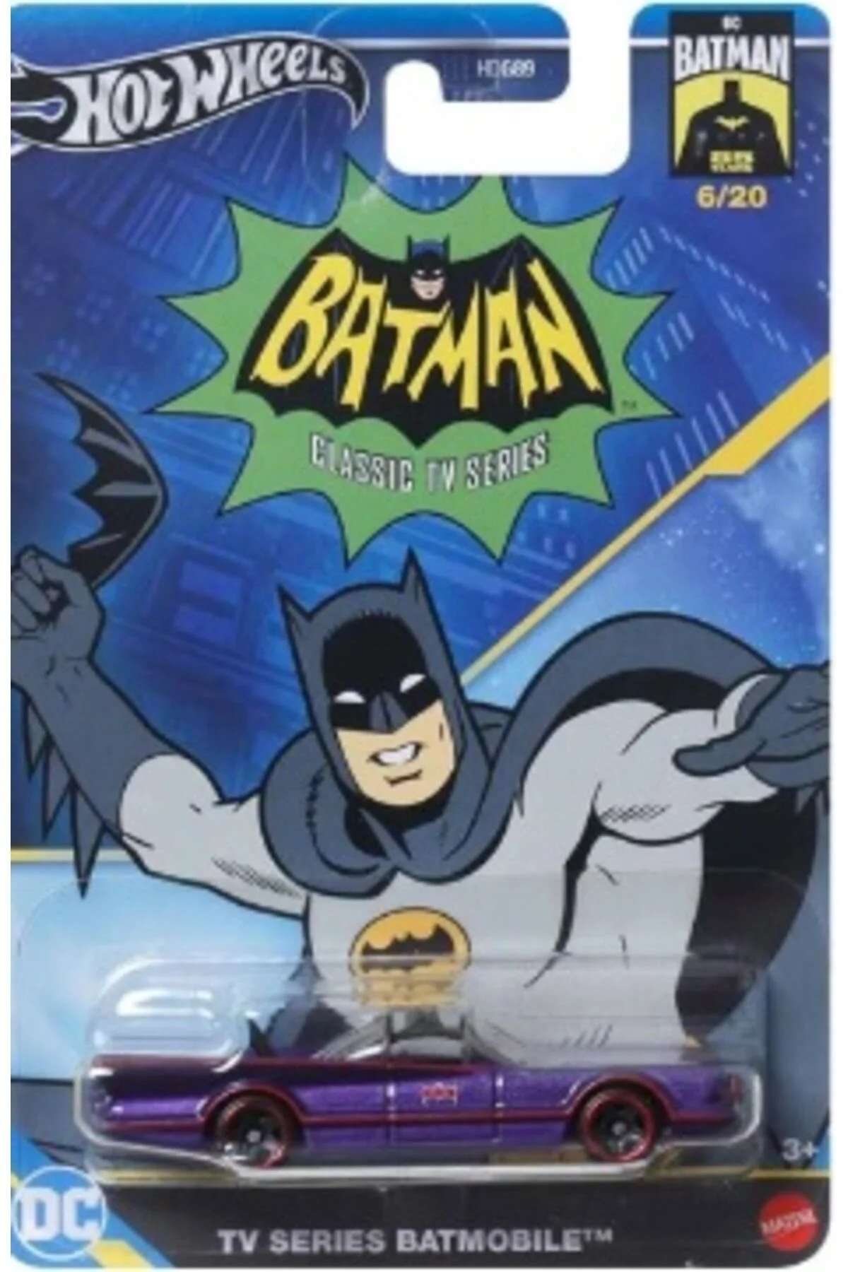 ماشین اسباب بازی چند رنگ Hotwheels جدید Batman Dc Cars 5 Set 1:64 مقیاس Hdg89 HOT WHEELS