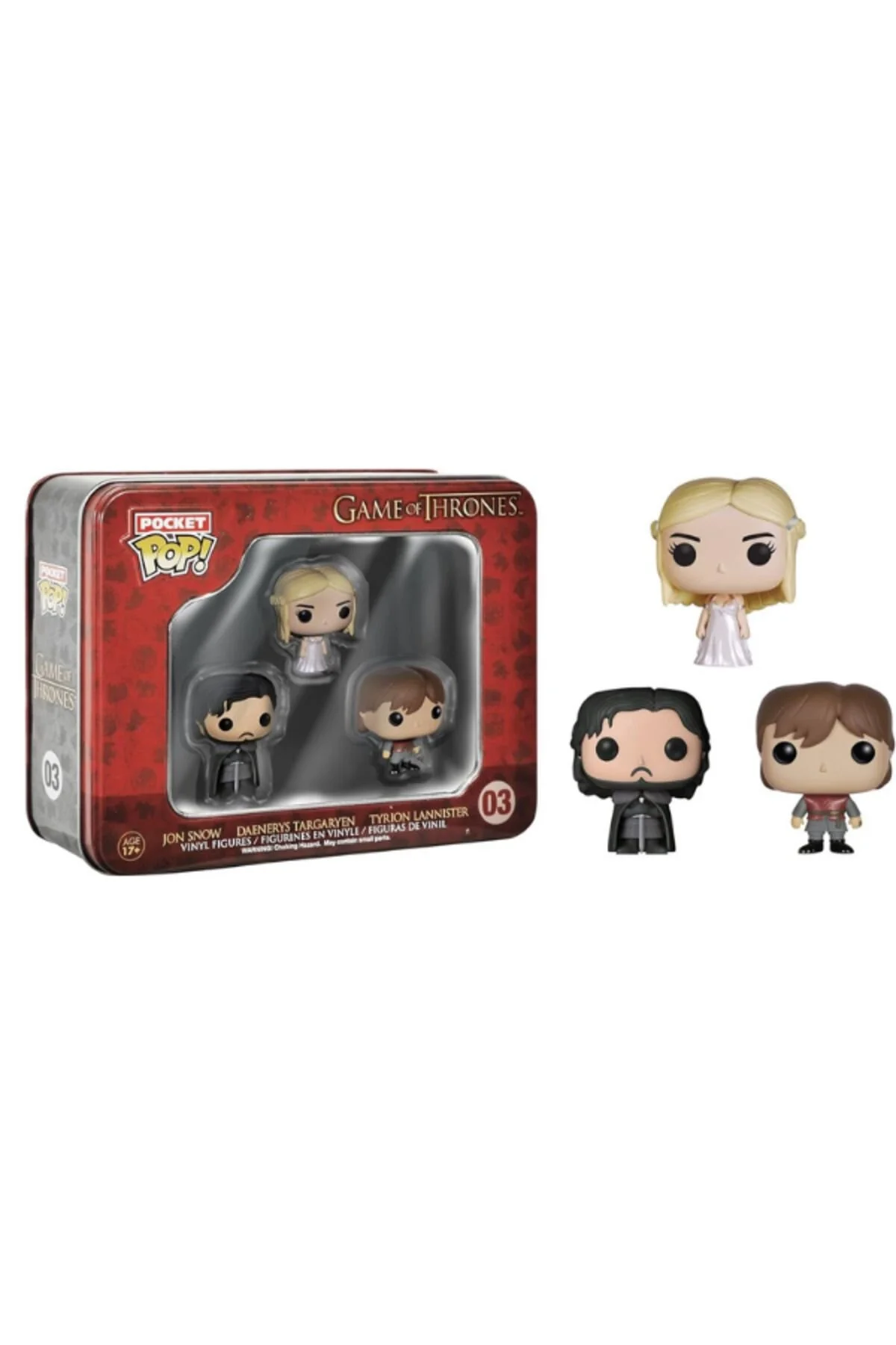 فیگور GAME OF THRONES FUNKO POCKET POP PACK 3 TIN از ترکیه Funko