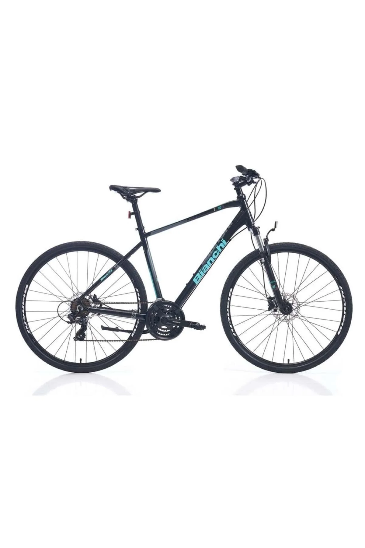 دوچرخه مشکی مردانه D شهر 510H HD 28 چرخ 21 دنده سیاه بیانکی Bianchi