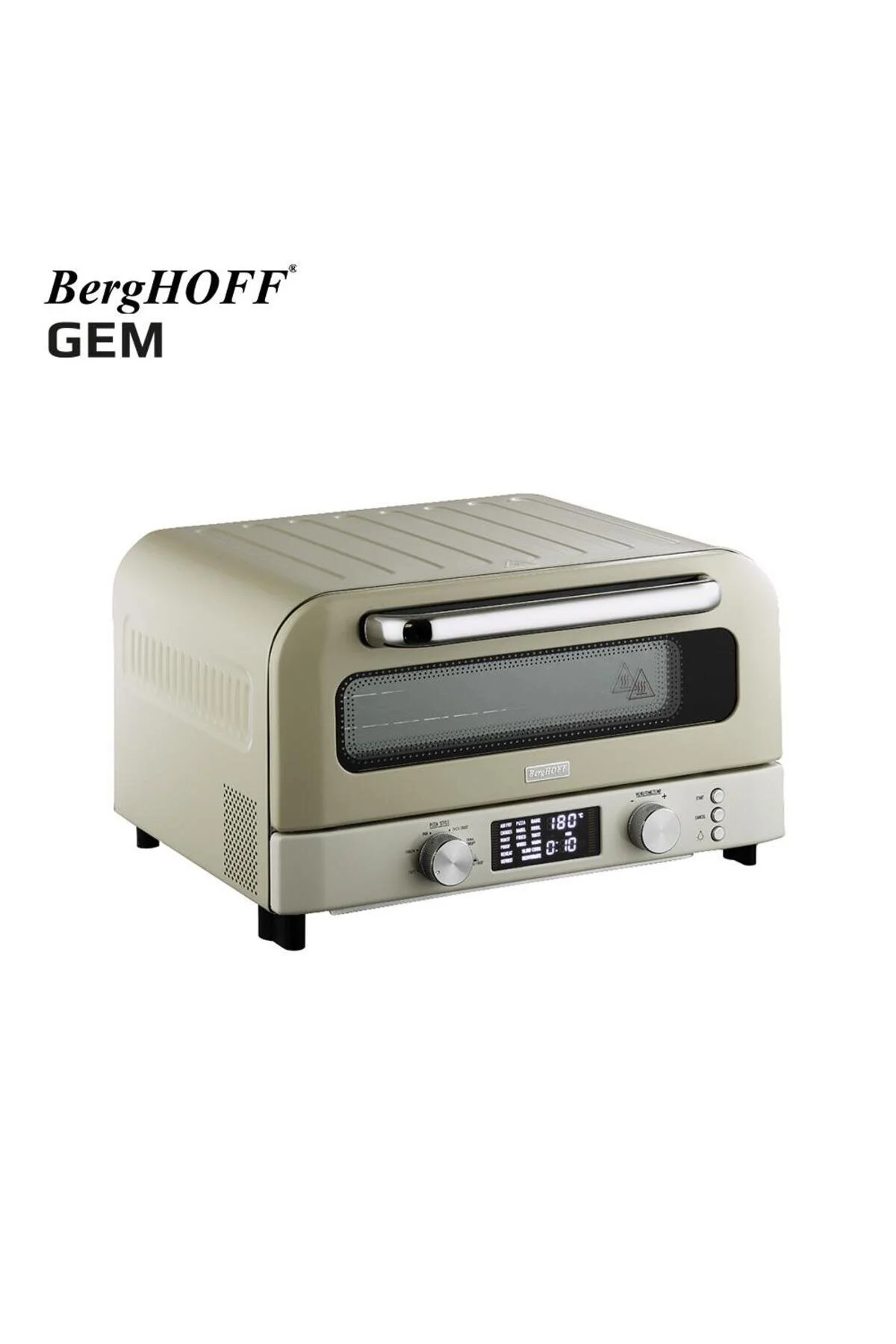 سایر پخت وپزهای برقی GEM RETRO 2000 W VANILLA CREAM PIZZA COLOR 7960010 Berghoff