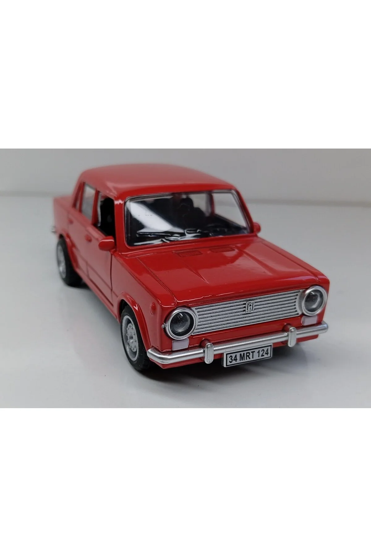 ماشین اسباب بازی MURAT 124 PULL RELEES CAR با صدا و چراغ قرمز MODEL