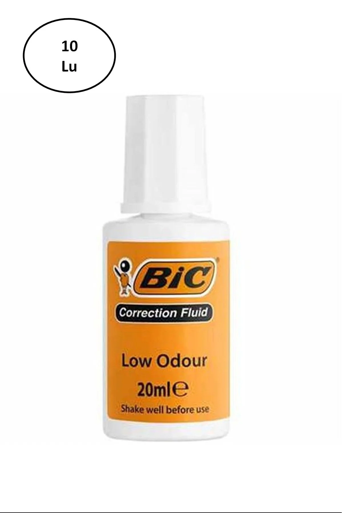 لاک یا نوار غلط گیر سفید برف پاک کن مایع 20 میل 10 لو بیک Bic