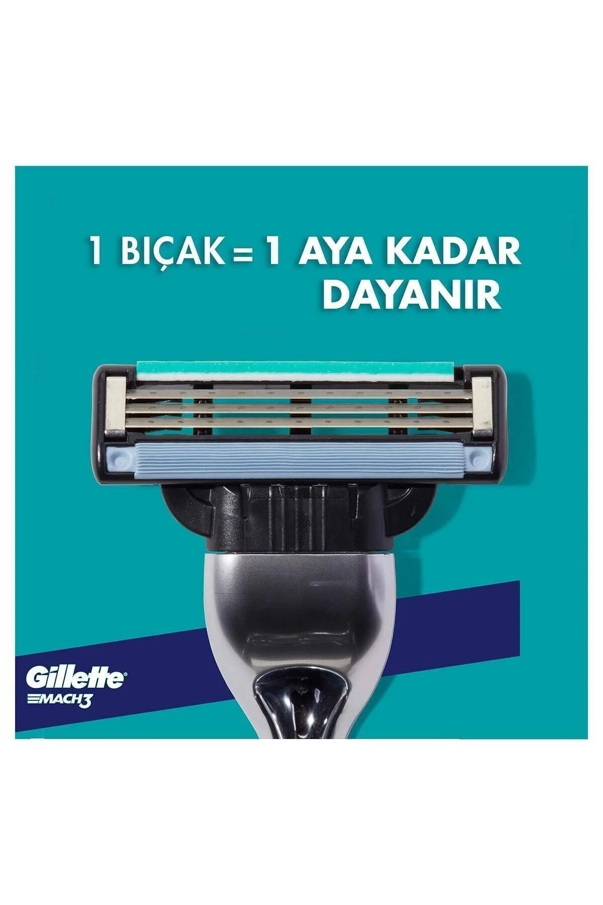 Gillette بسته کارتنی ۱۸ تیکه تیغ اضافی اصلاحی ماش ۳