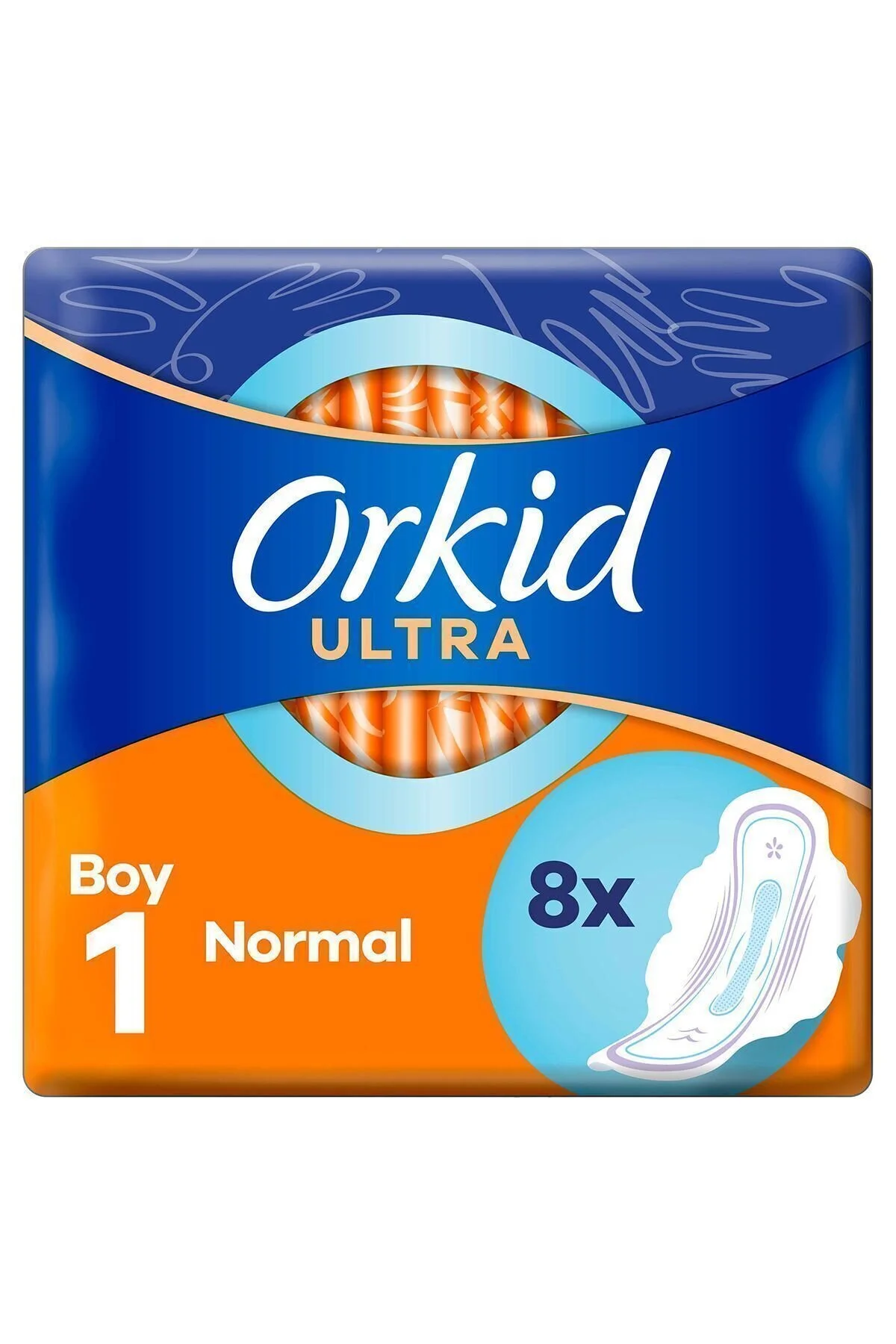 نوار بهداشتی اورکید مدل اولترا اکسترا تک عددی مناسب بانوان ورکید Orkid