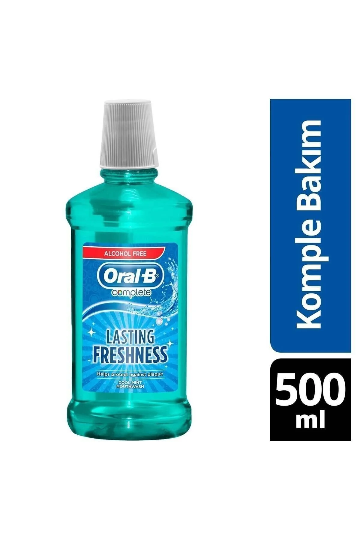 دهان شویه ORAL B MOTH RINSE COMPLETE CARE 500 ML بدون الکل Oral-B