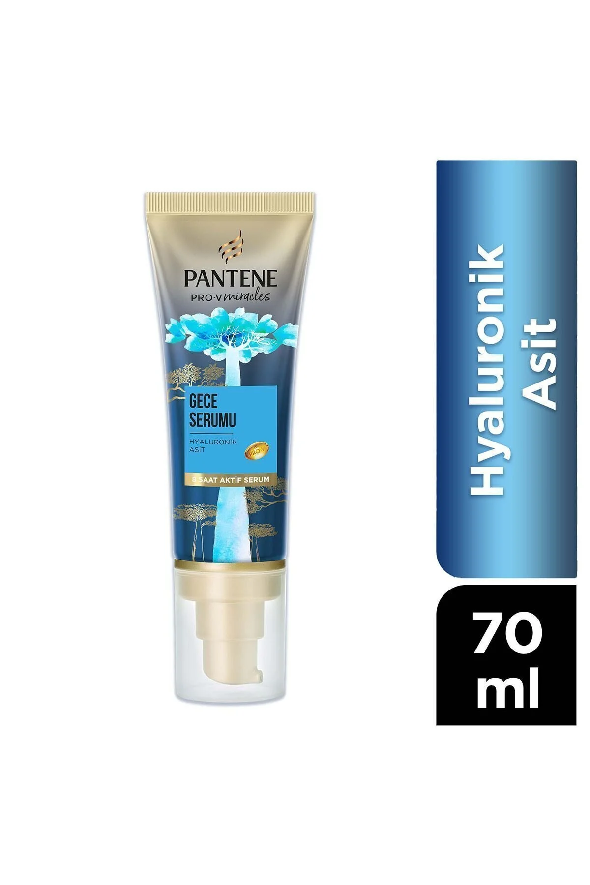 سرم مو هیدرا گلو شب 70 میلی لیتر مناسب برای همه جنسیت ها پنتن Pantene