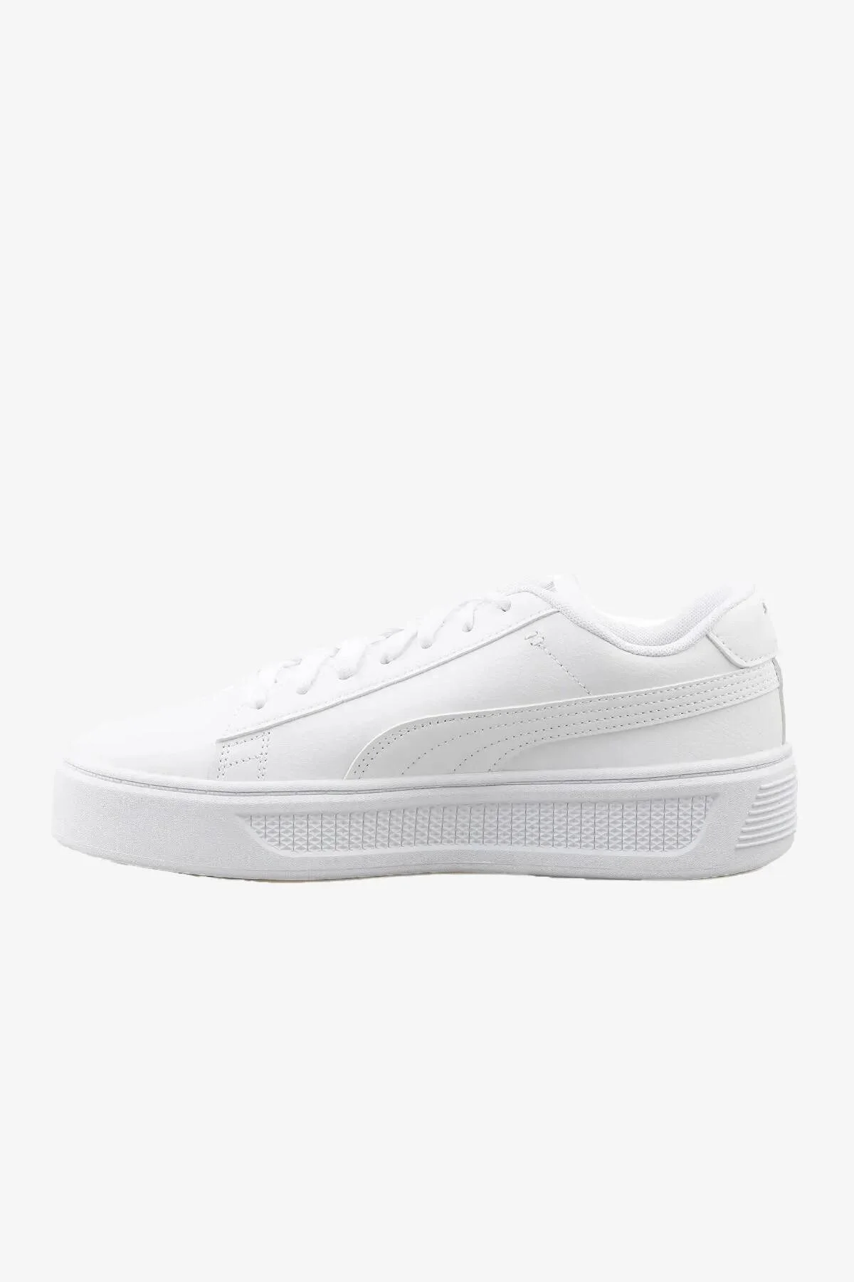 اسنیکر زنانه 39075801 SMASH PLATFORM V3 WHITE نقره پوما Puma
