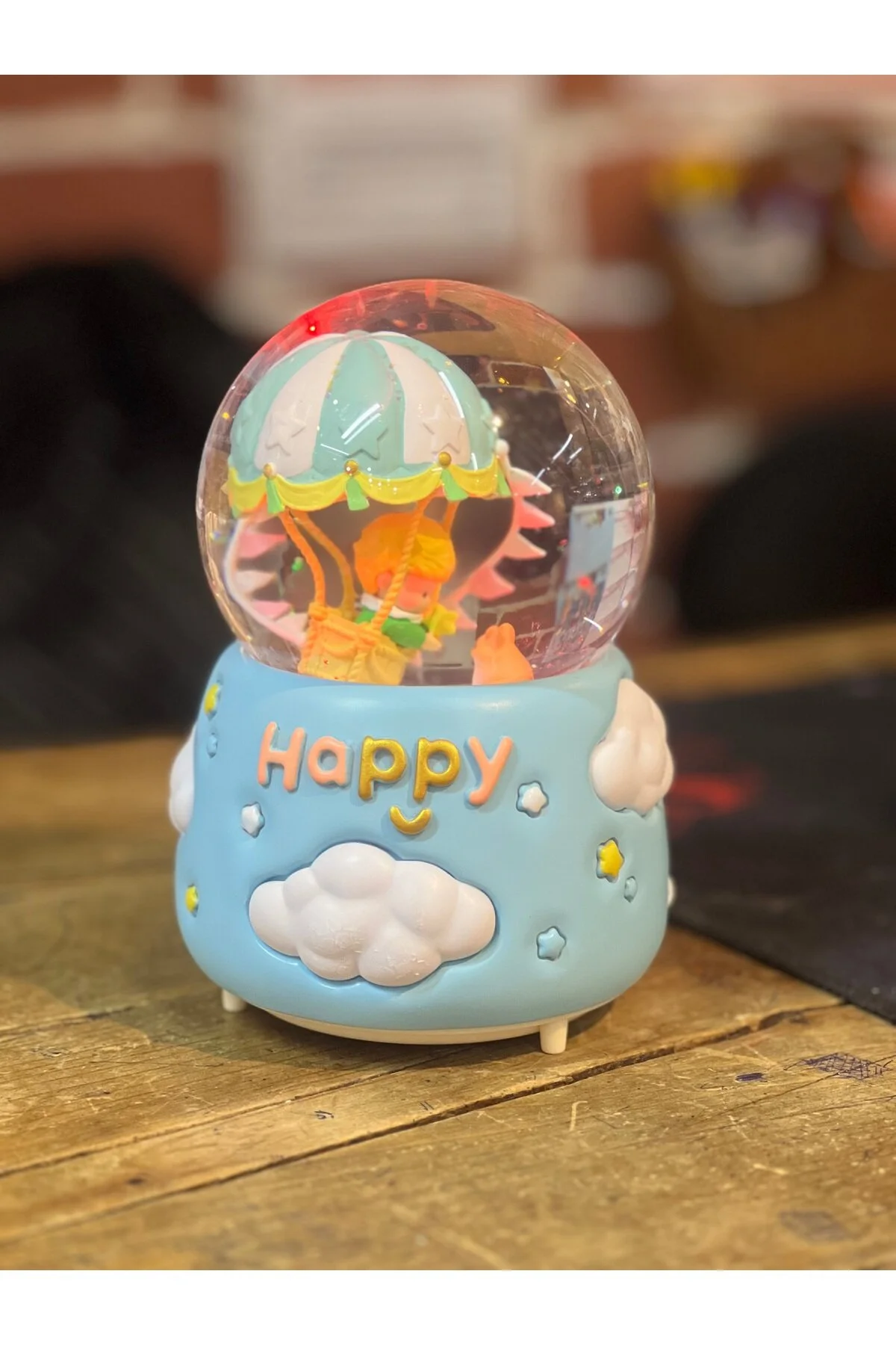 گوی برفی سایز مگا SNOW GLOBE شازده کوچولو برف پاشی تمام اتوماتیک با نور موسیقی از ترکیه nesever store