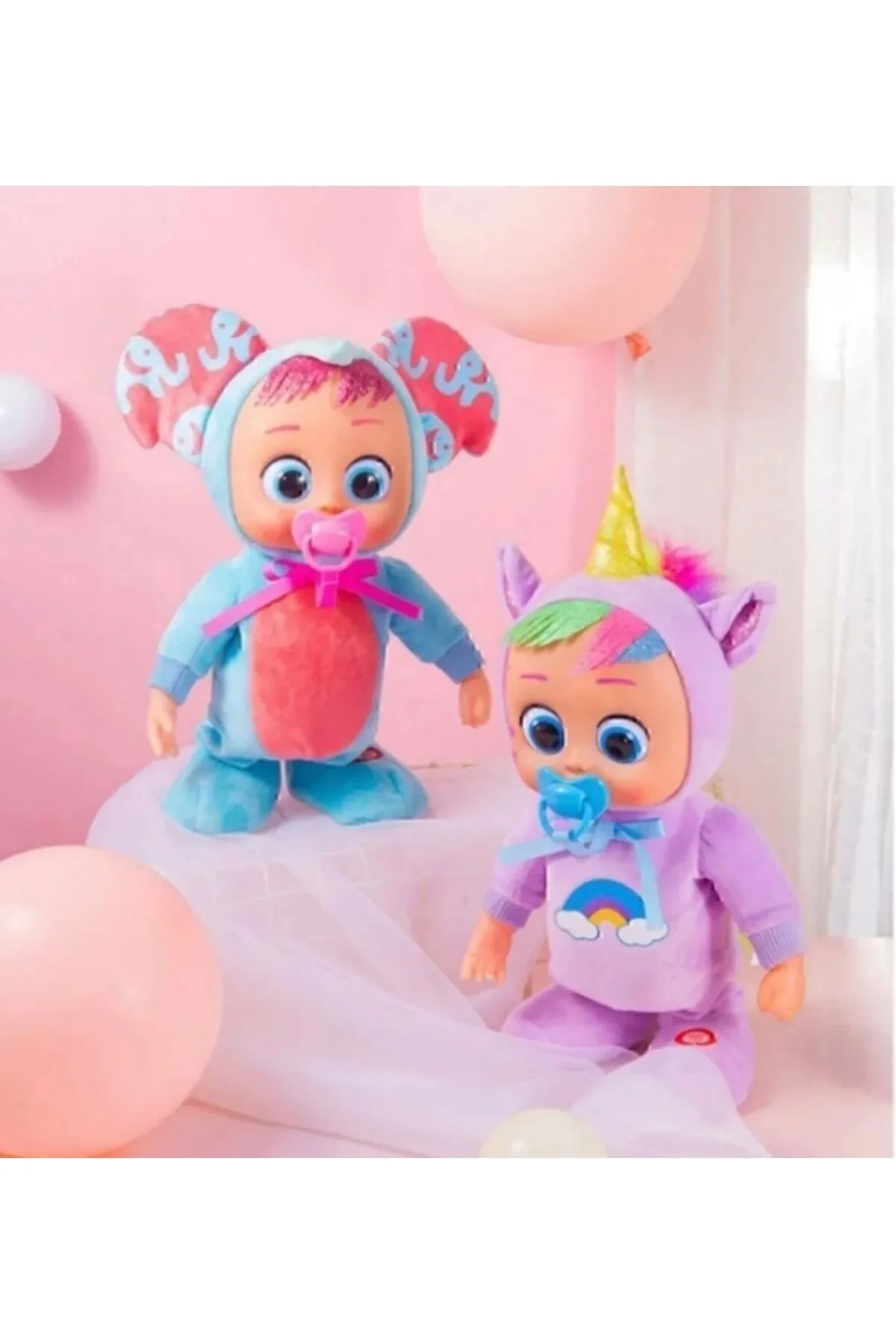 اسباب بازی های پشمی گریه کودک راه رفتن موزیکال باطری پستانک Happy Toys