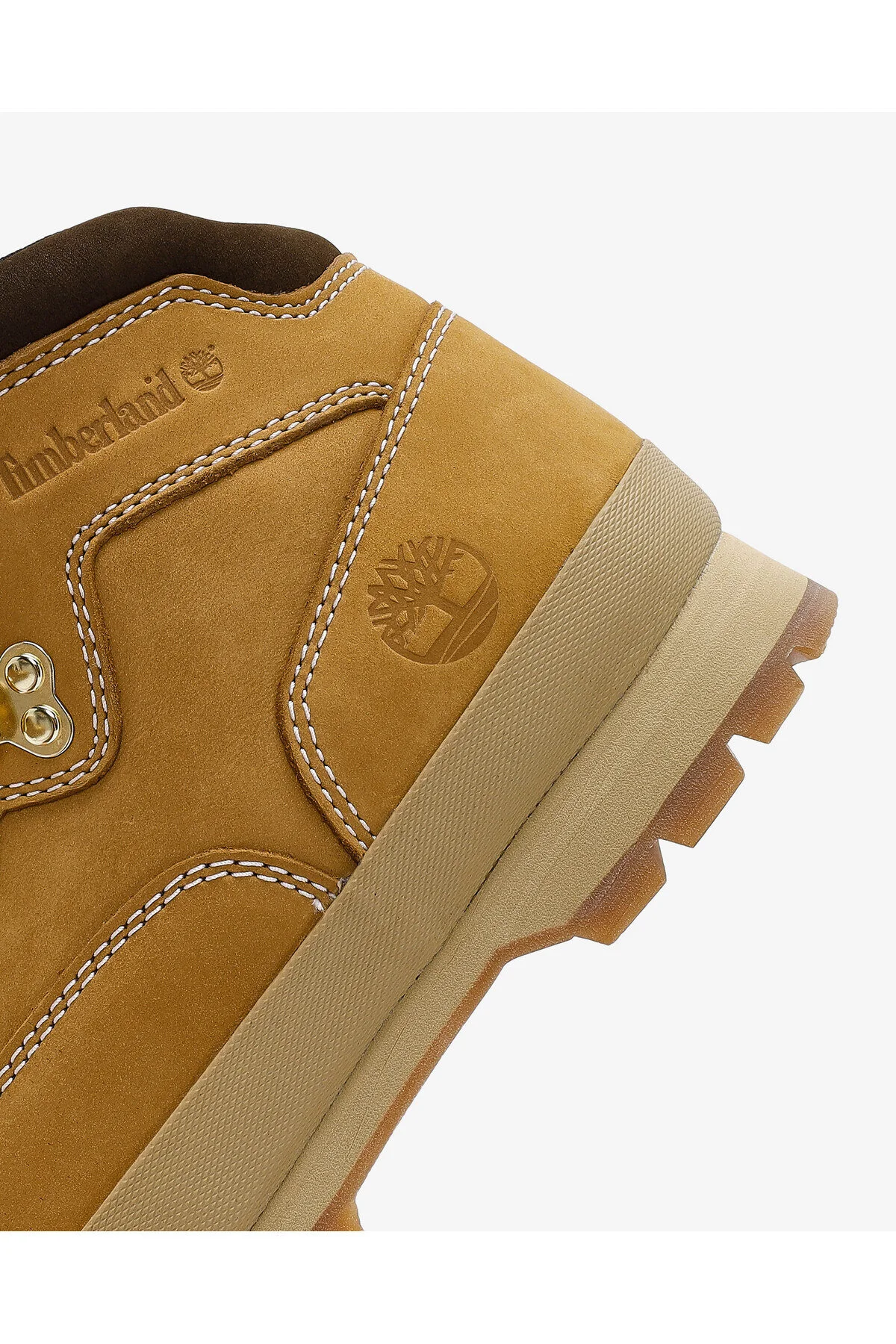 کفش مردانه Hiker Mid Lace Up Boot رنگ بژ Boat تیمبرلند Timberland
