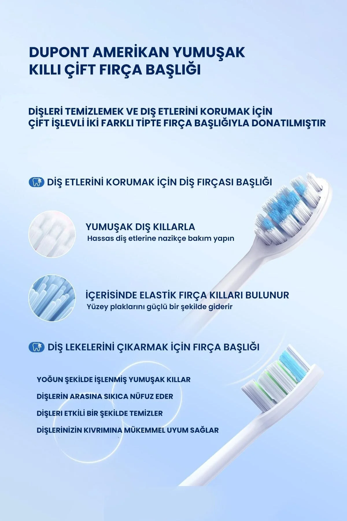 مسواک شارژی R101A SMART SONIC 180 روز شارژ زمان سرمه‌ای آبی Pluzz