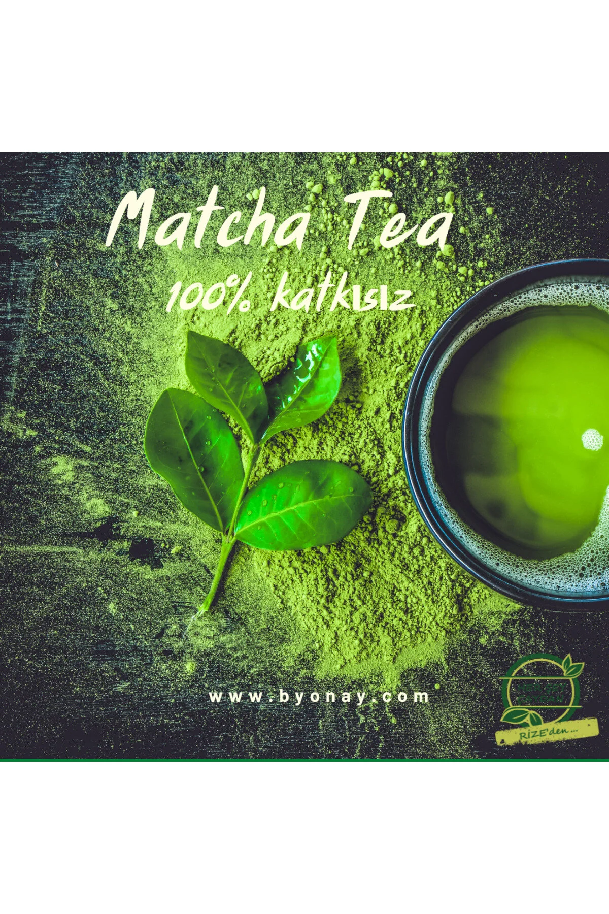 چای سبز MATCHA پودر 50 گرم byonay