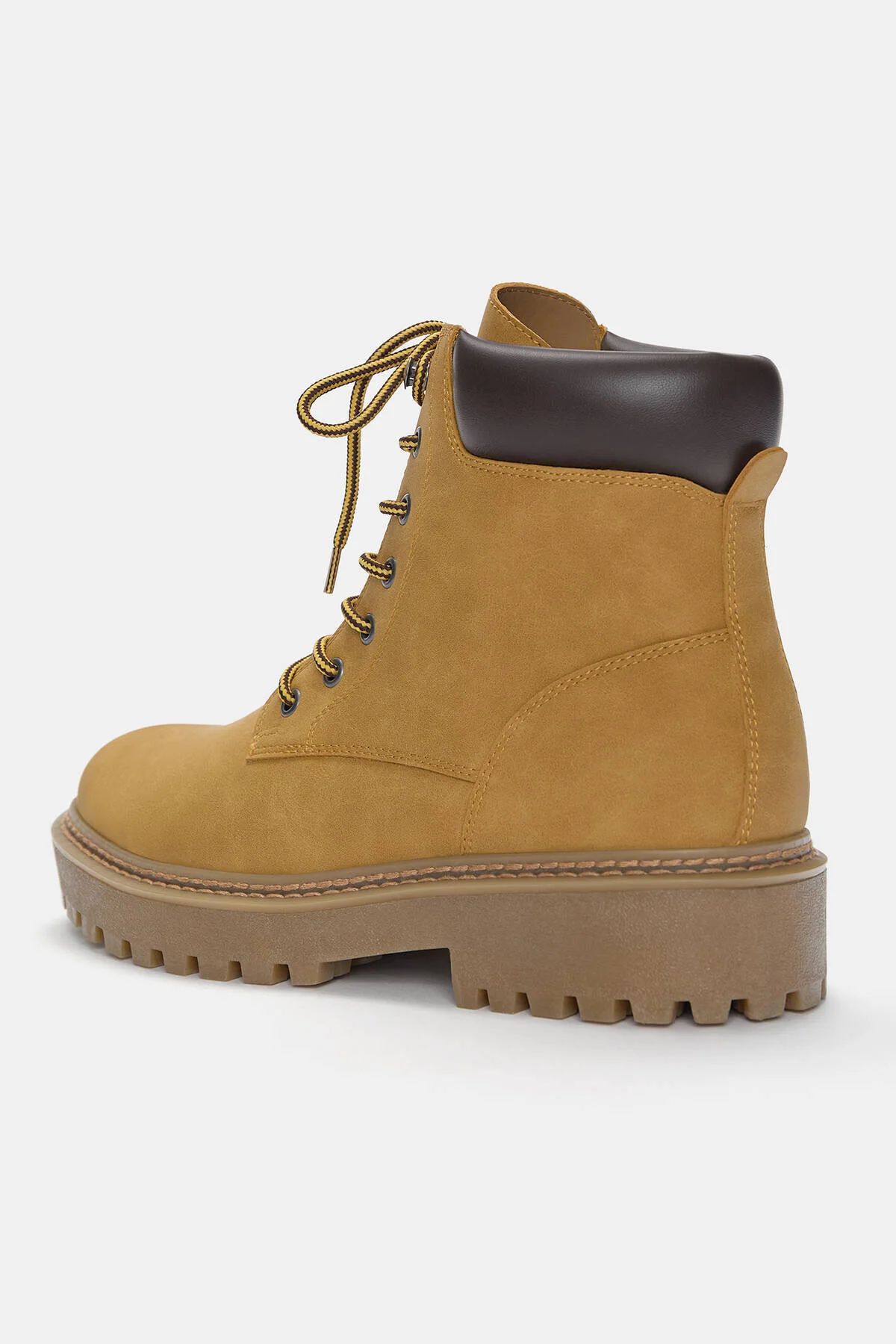 چکمه و بوت مردانه مسطح لاک پول اند بیر Pull & Bear