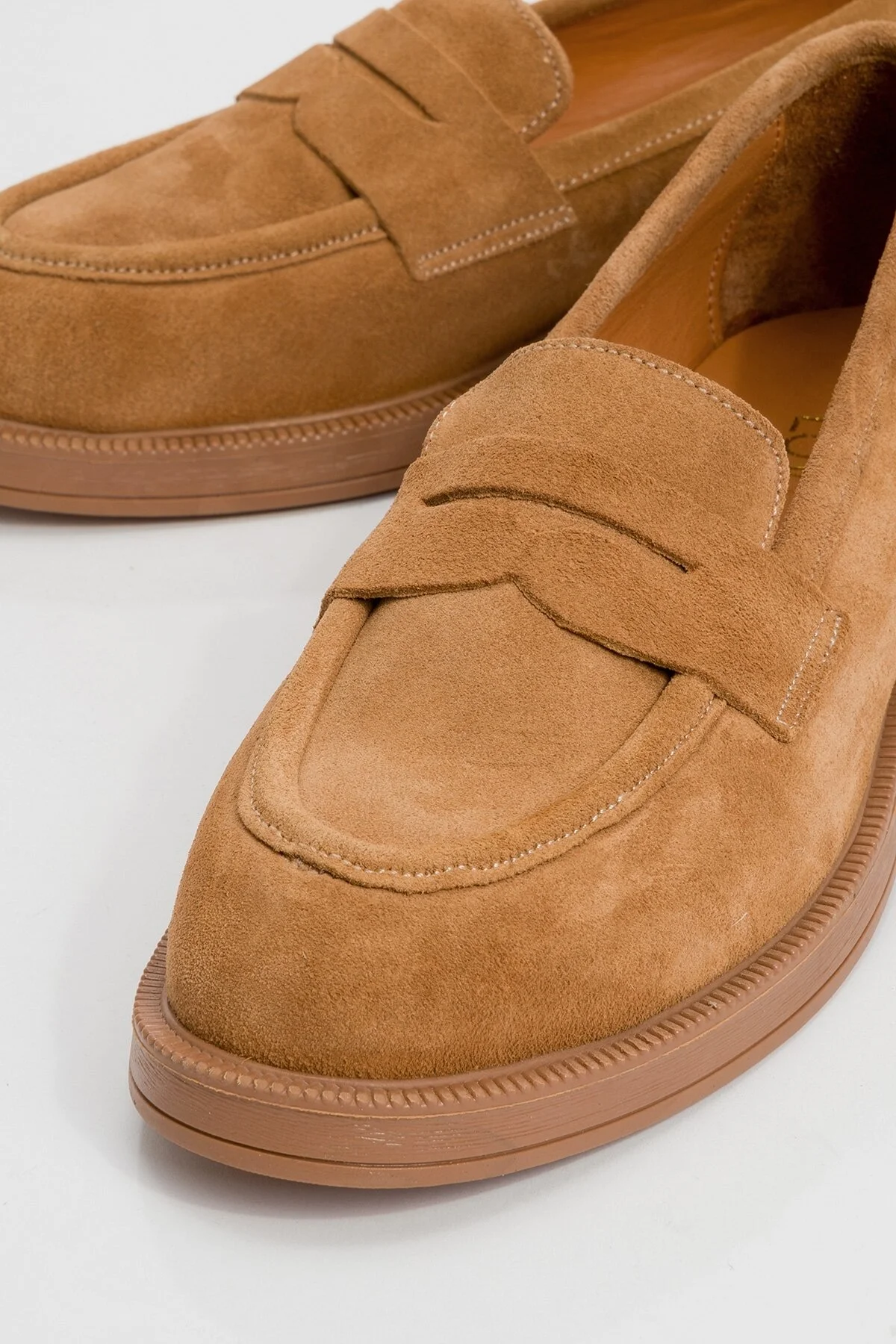 لوفر زنانه PLINE TOPRAK چرمی LOAFER کفش luvishoes