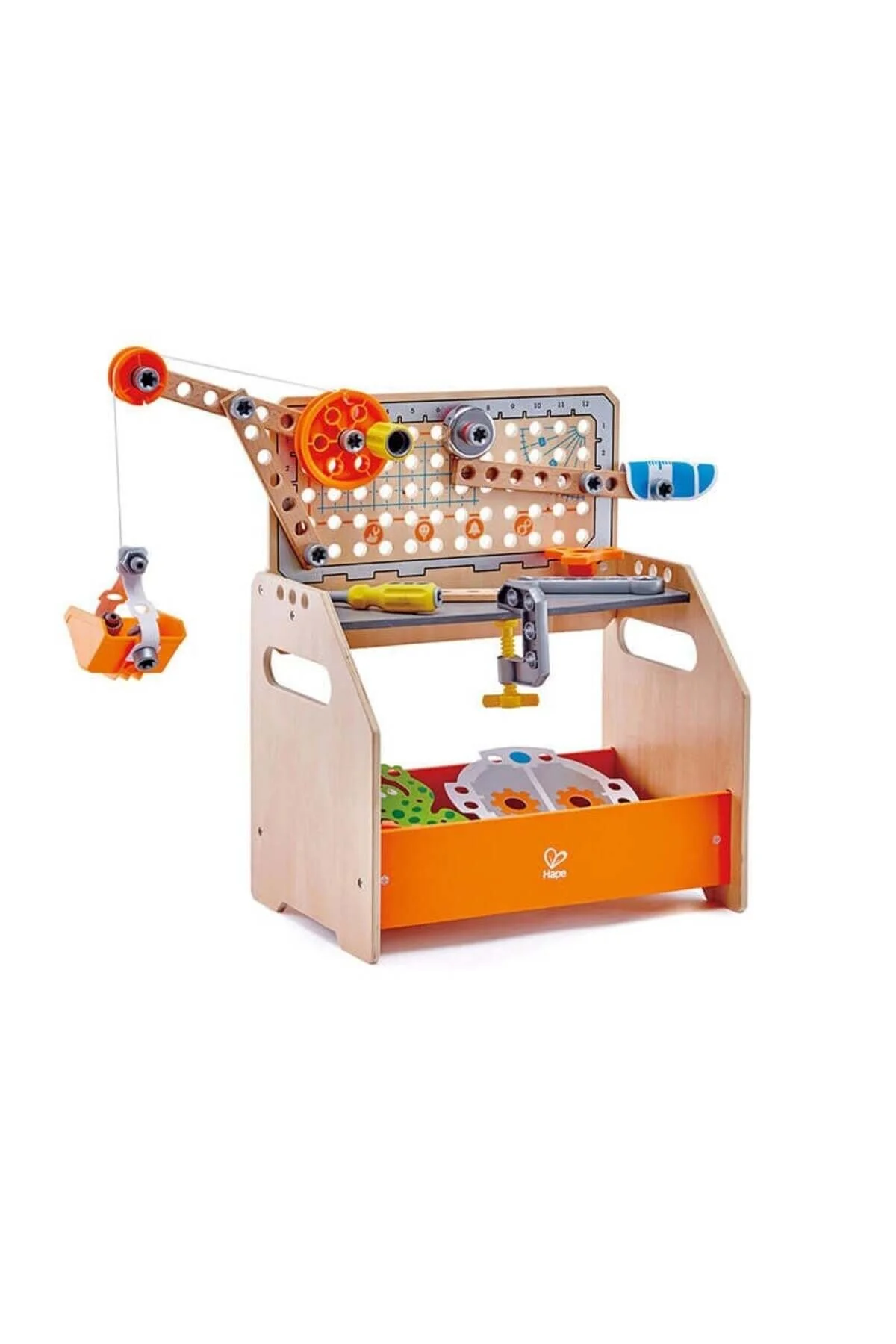 ست علمی اسباب بازی DISCOVERY SCIENCIAL TOY WORK BENCH ACCIAL BOBENCH Hape
