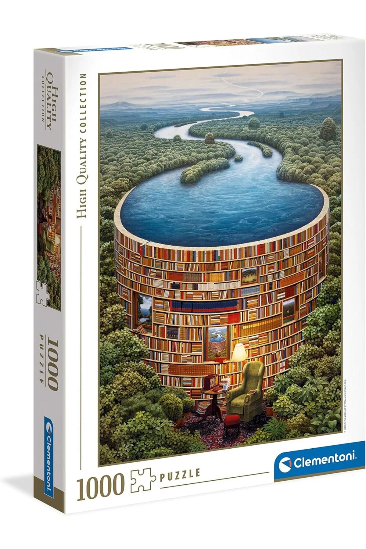 پازل SELLBUYST 39603 بزرگسالان BIBLIIODAME 1000 قطعه مرسوم 266450 STOREMAX