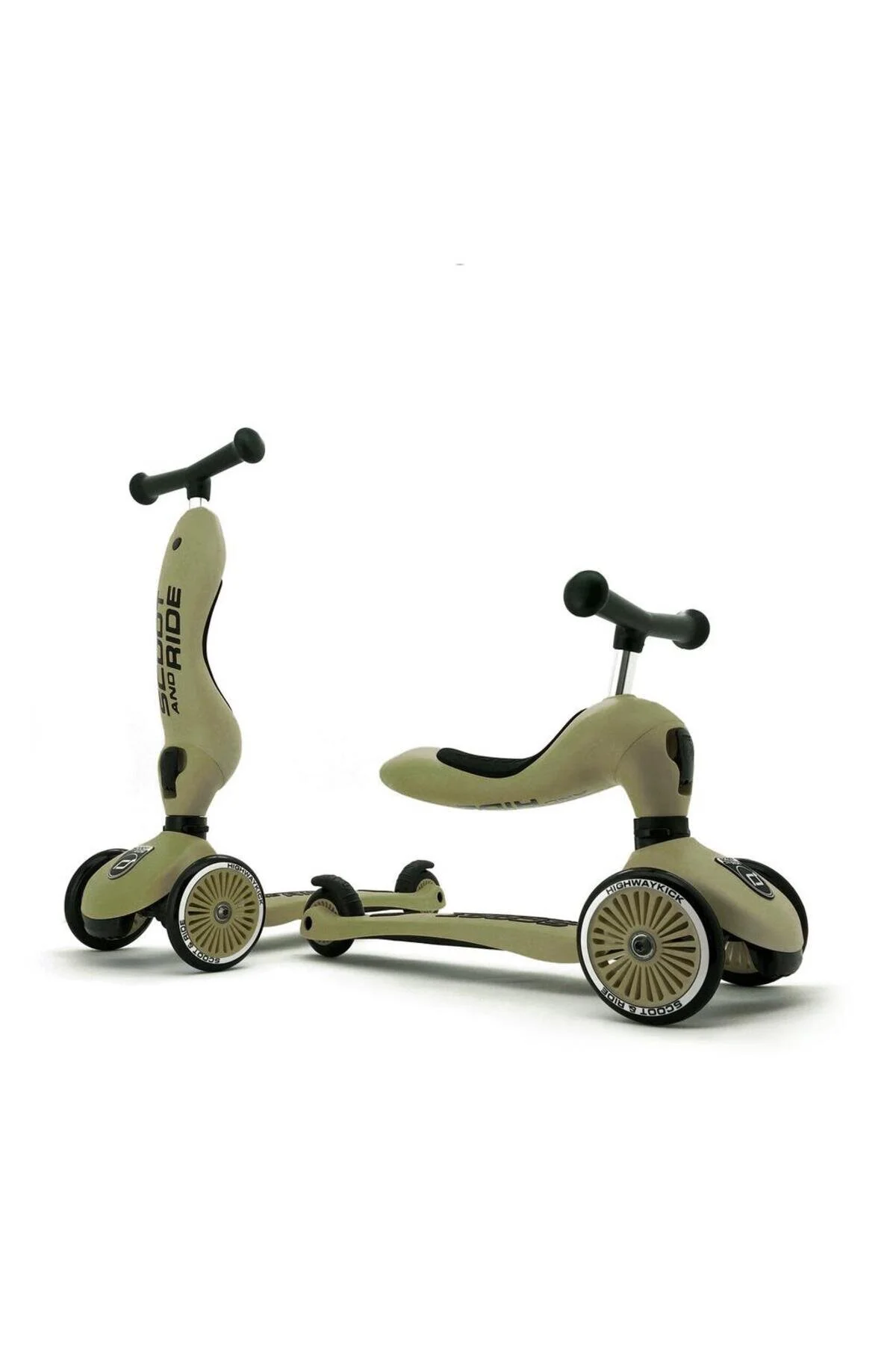 اسکوتر کودکان HIGHWAYKICK 1 SEAT CHILD SCOOTER OLIVE 160629 00001 SCOOT AND RIDE